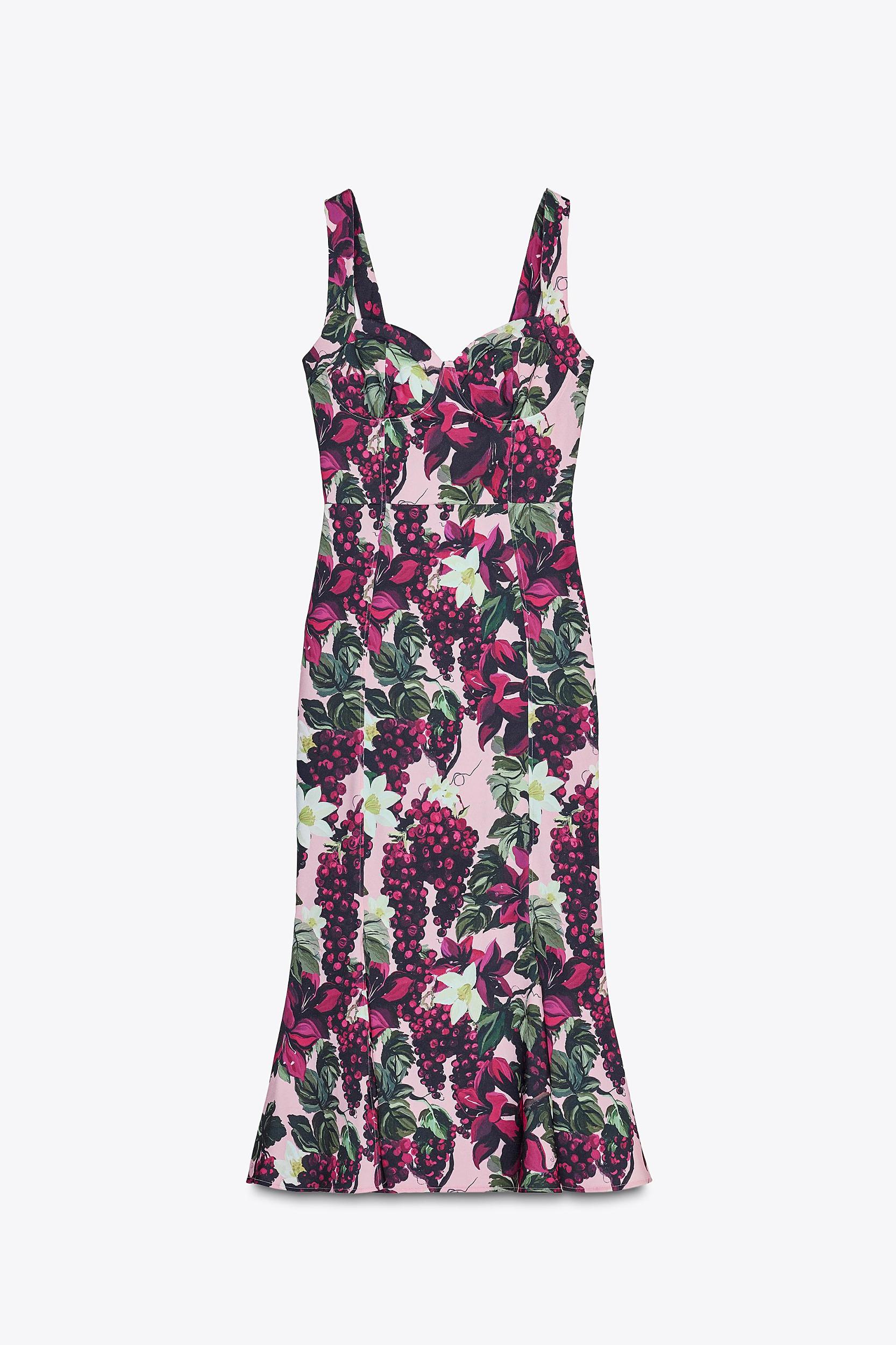 GODET FLORAL DRESS Product Image