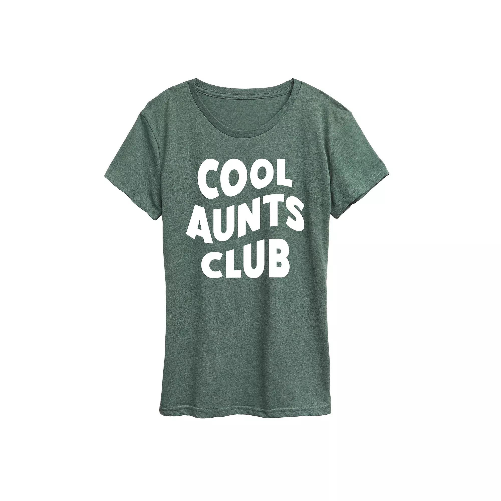 Women's Cool Aunts Club Graphic Tee, Girl's,  Product Image