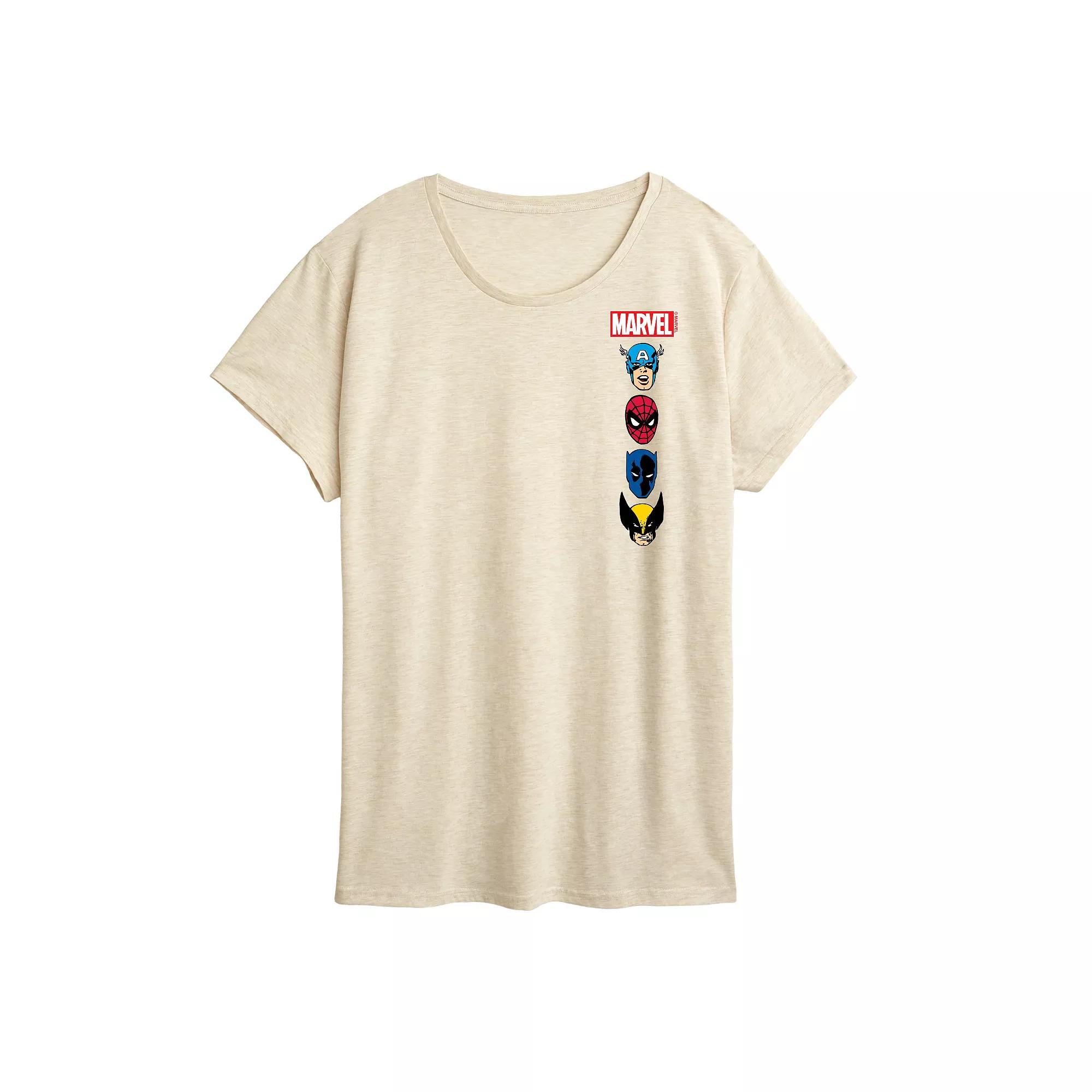 Women's Marvel Icons Graphic Tee,  Product Image