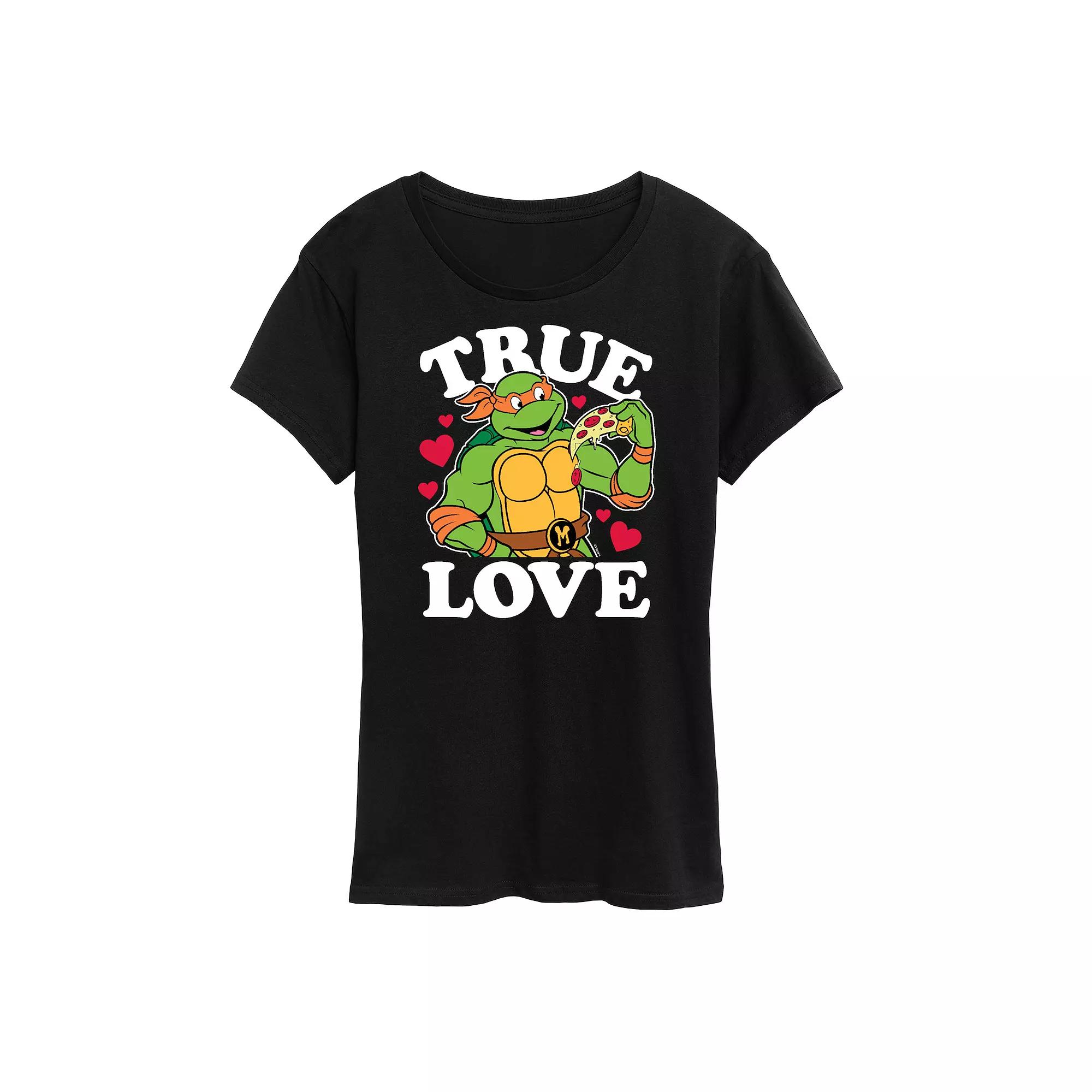 Women's Teenage Mutant Ninja Turtles True Love Graphic Tee,  Product Image
