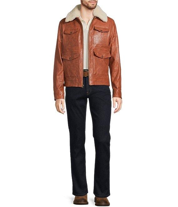 Cremieux Burnished Reversible Leather Belt Product Image