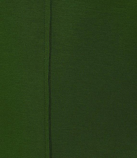 IC Collection Knit Crepe Boat Neck Sleeveless Tank Product Image