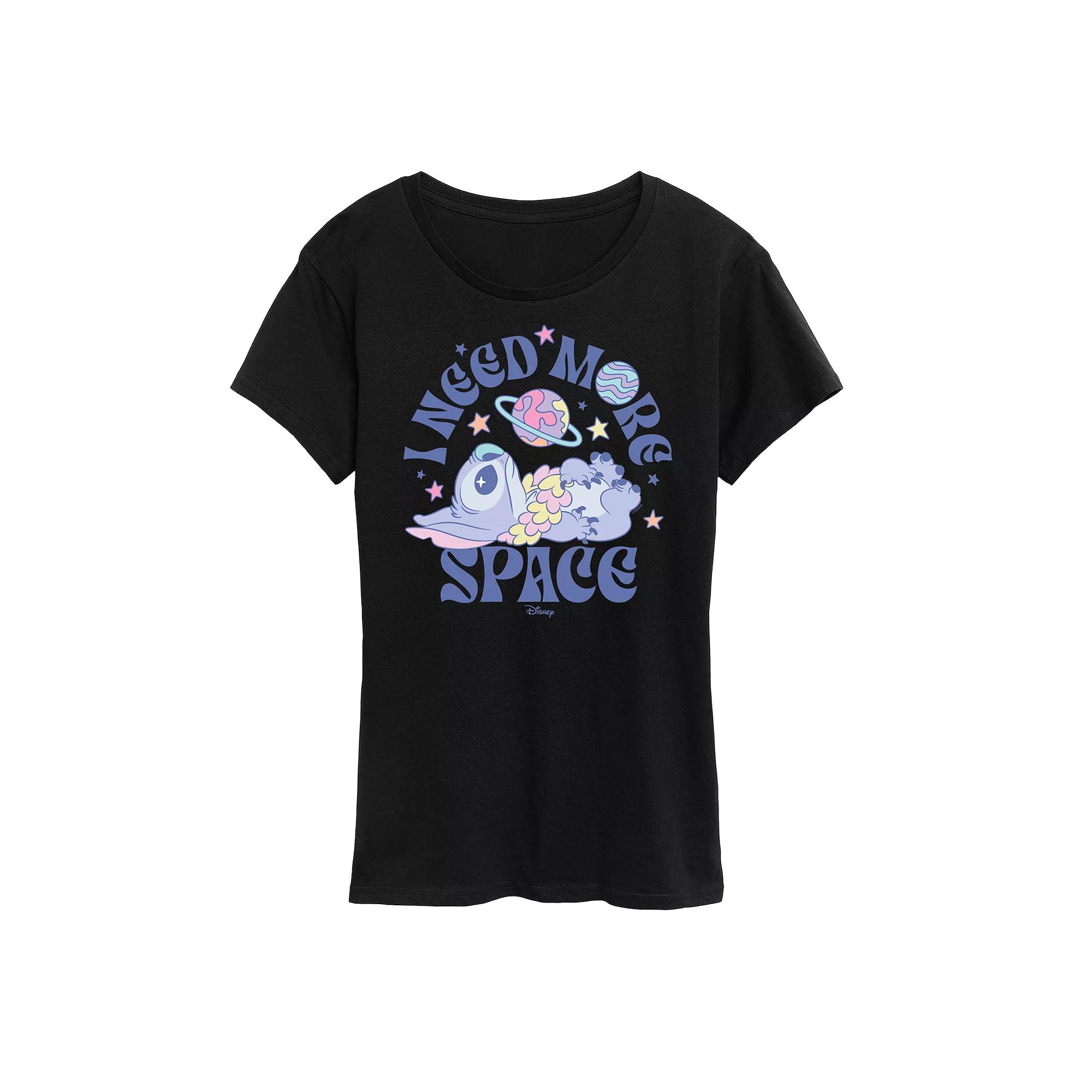 Disney's Lilo & Stitch Women's Need More Space Graphic Tee,  Product Image