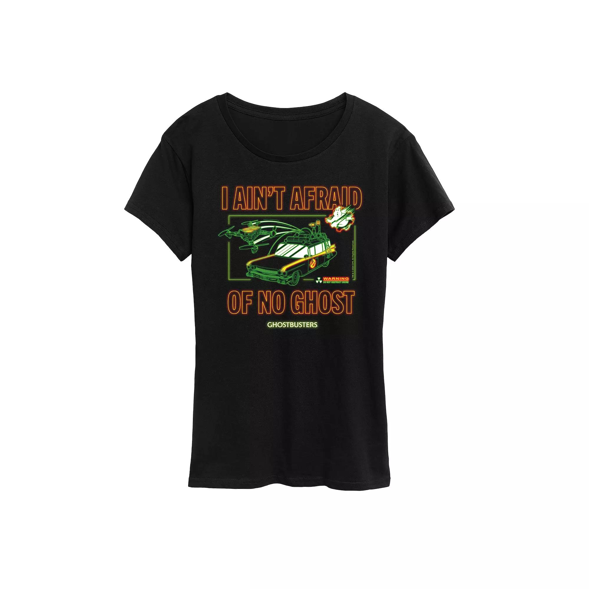 Women's Ghostbusters I Ain't Afraid Graphic Tee,  Product Image