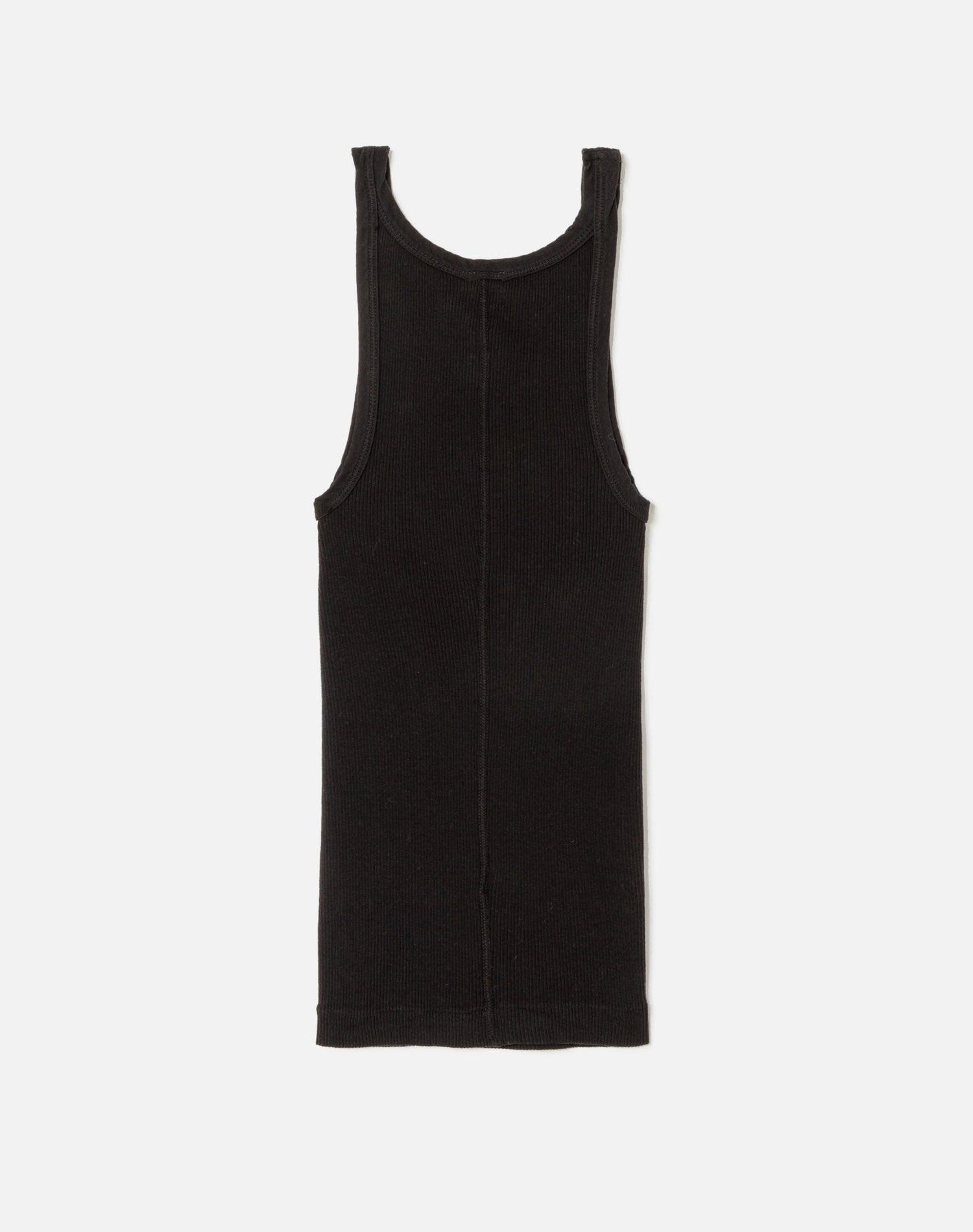 Hanes Ribbed Tank - Black Female Product Image