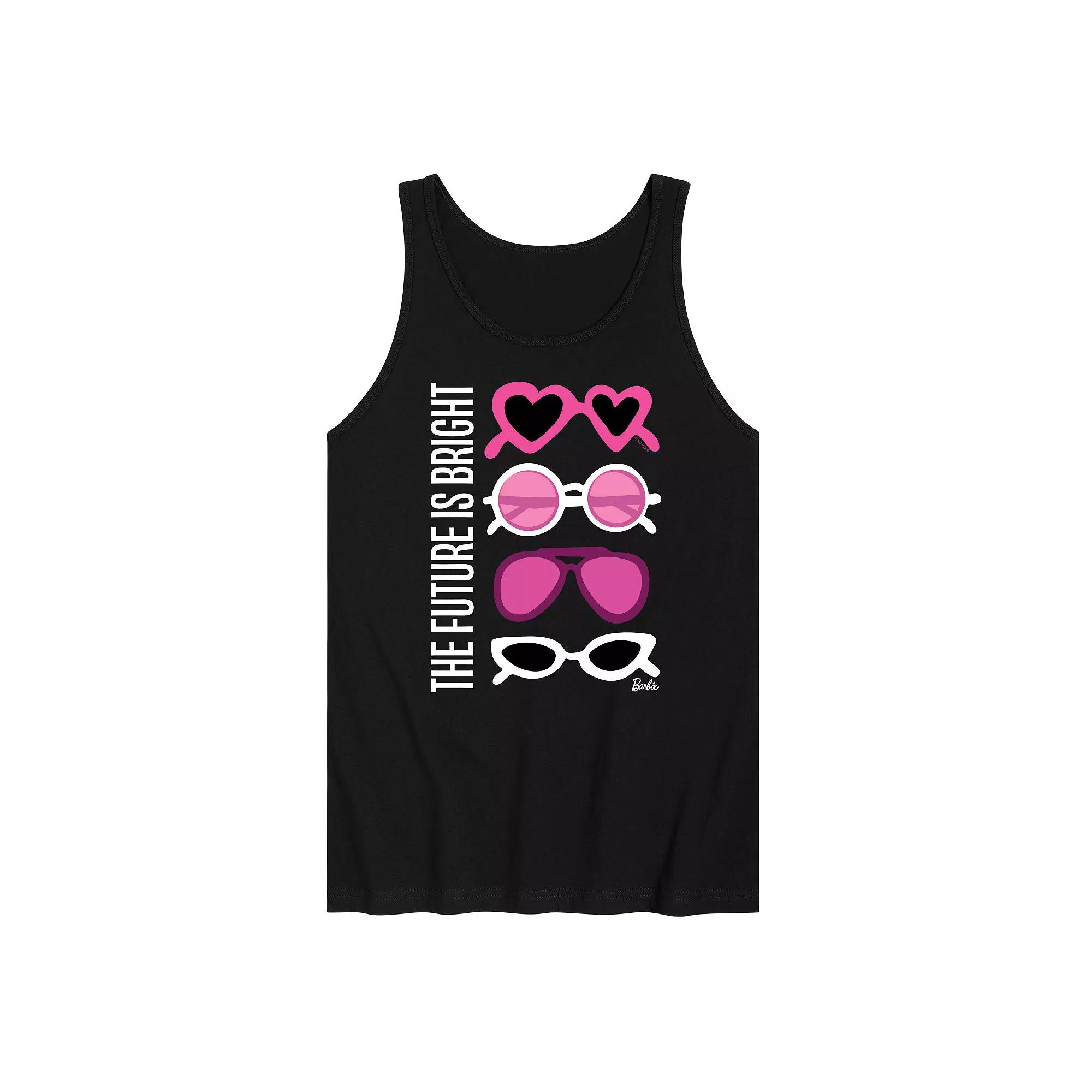 Men's Barbie The Future Is Bright Tank Top,  Product Image
