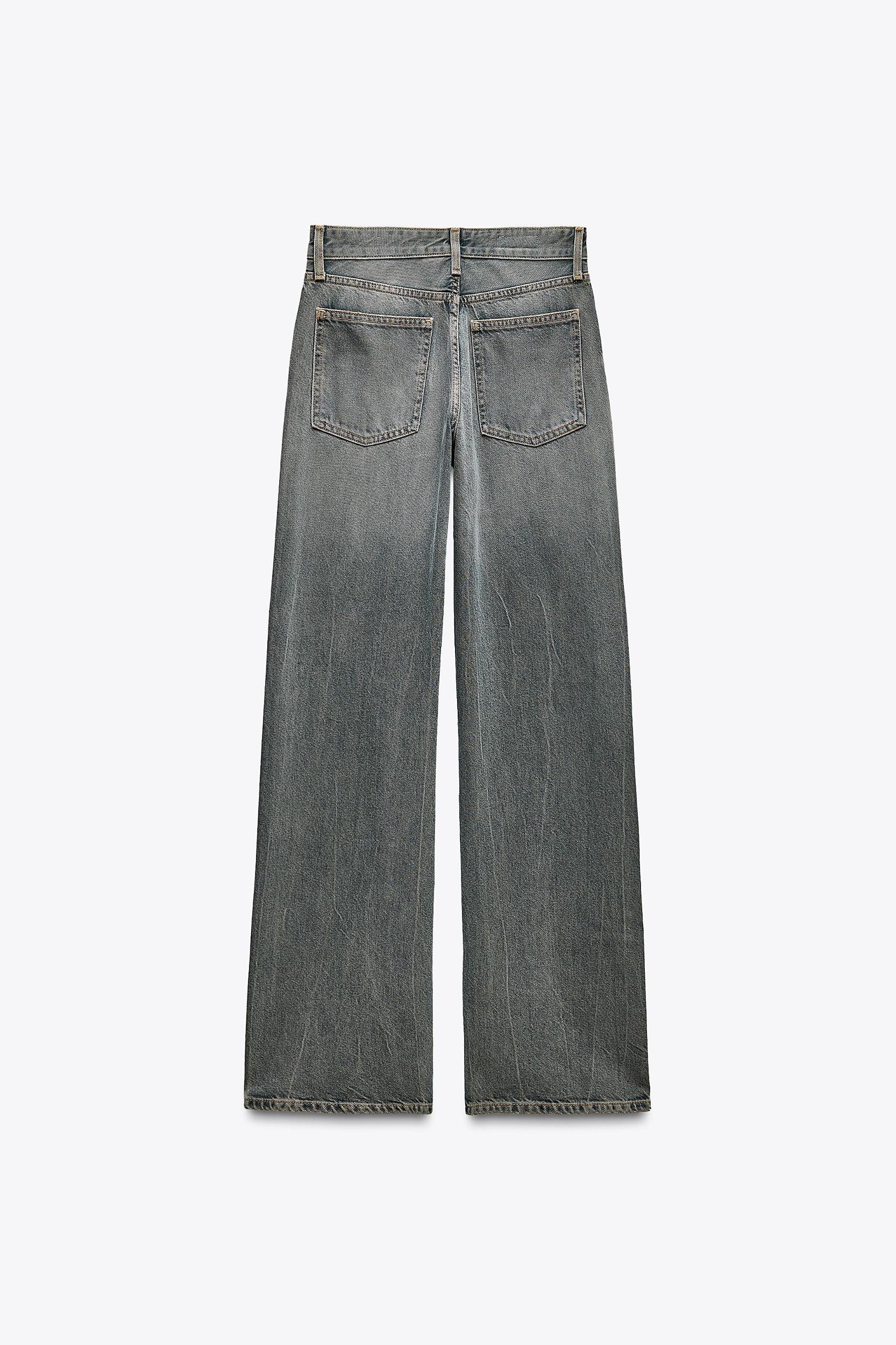 TRF MID-RISE WIDE LEG JEANS Product Image