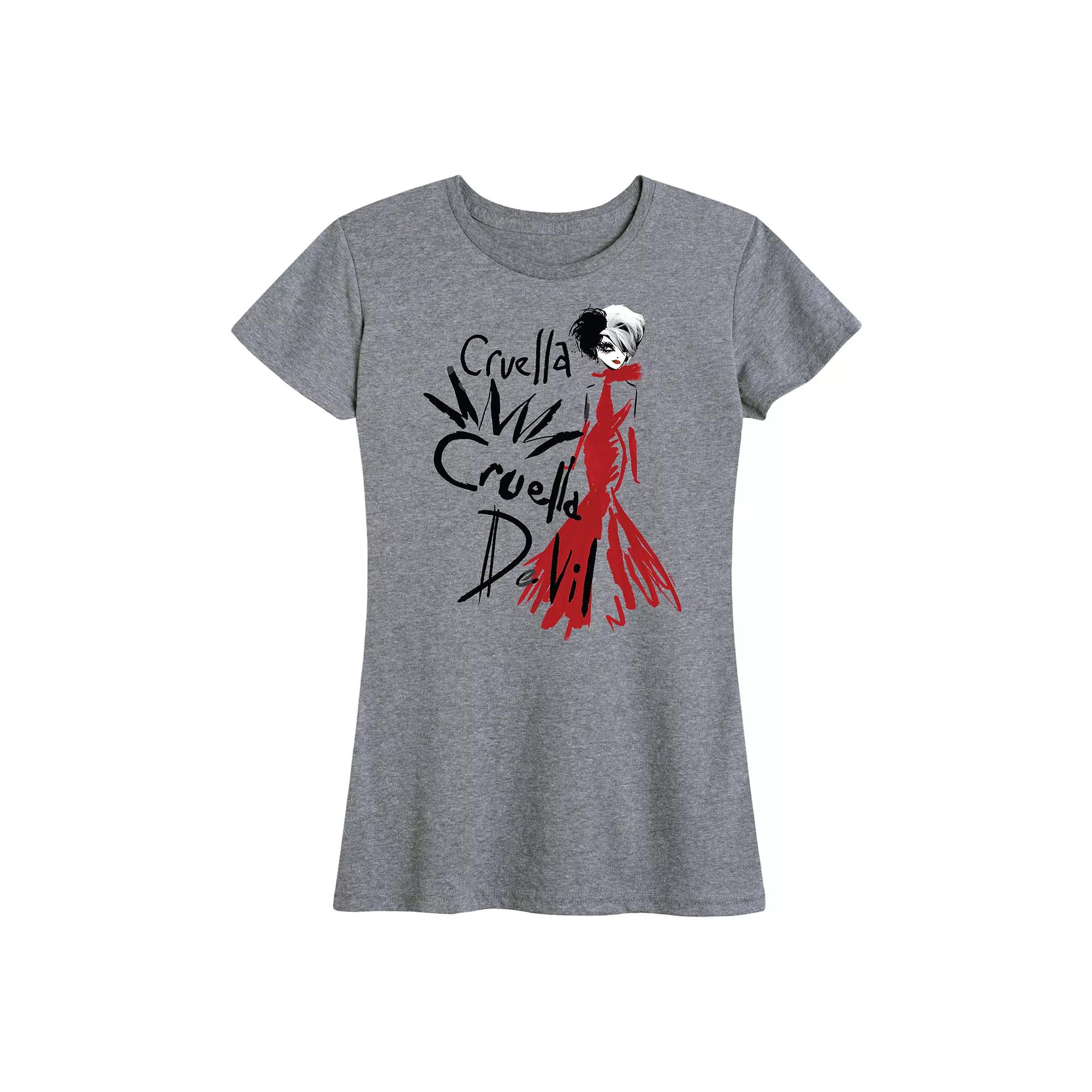 Disney's Cruella Women's De Vil Graphic Tee,  Product Image