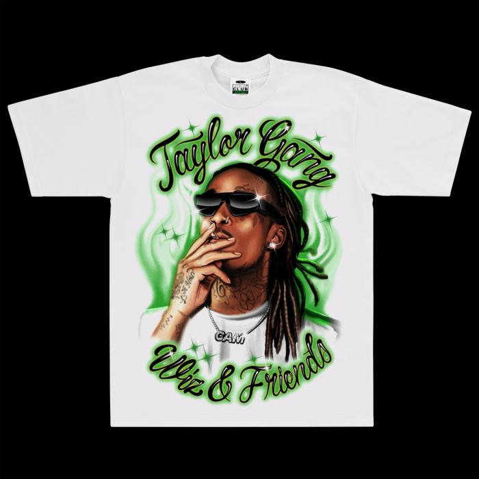 Pro Club x Taylor Gang "Wiz & Friends" Airbrush Tee Product Image