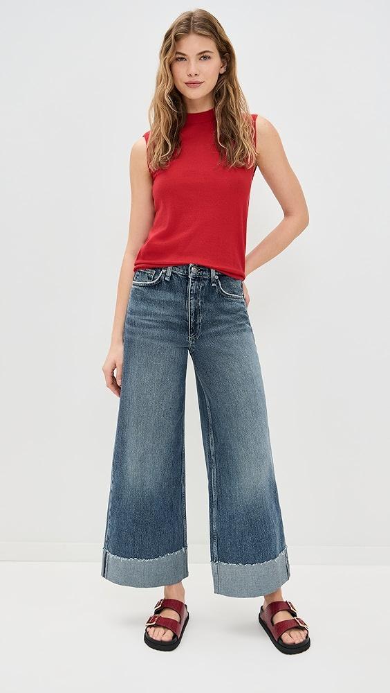 rag & bone Sofie High Rise Ankle Wide Leg Jeans | Shopbop Product Image