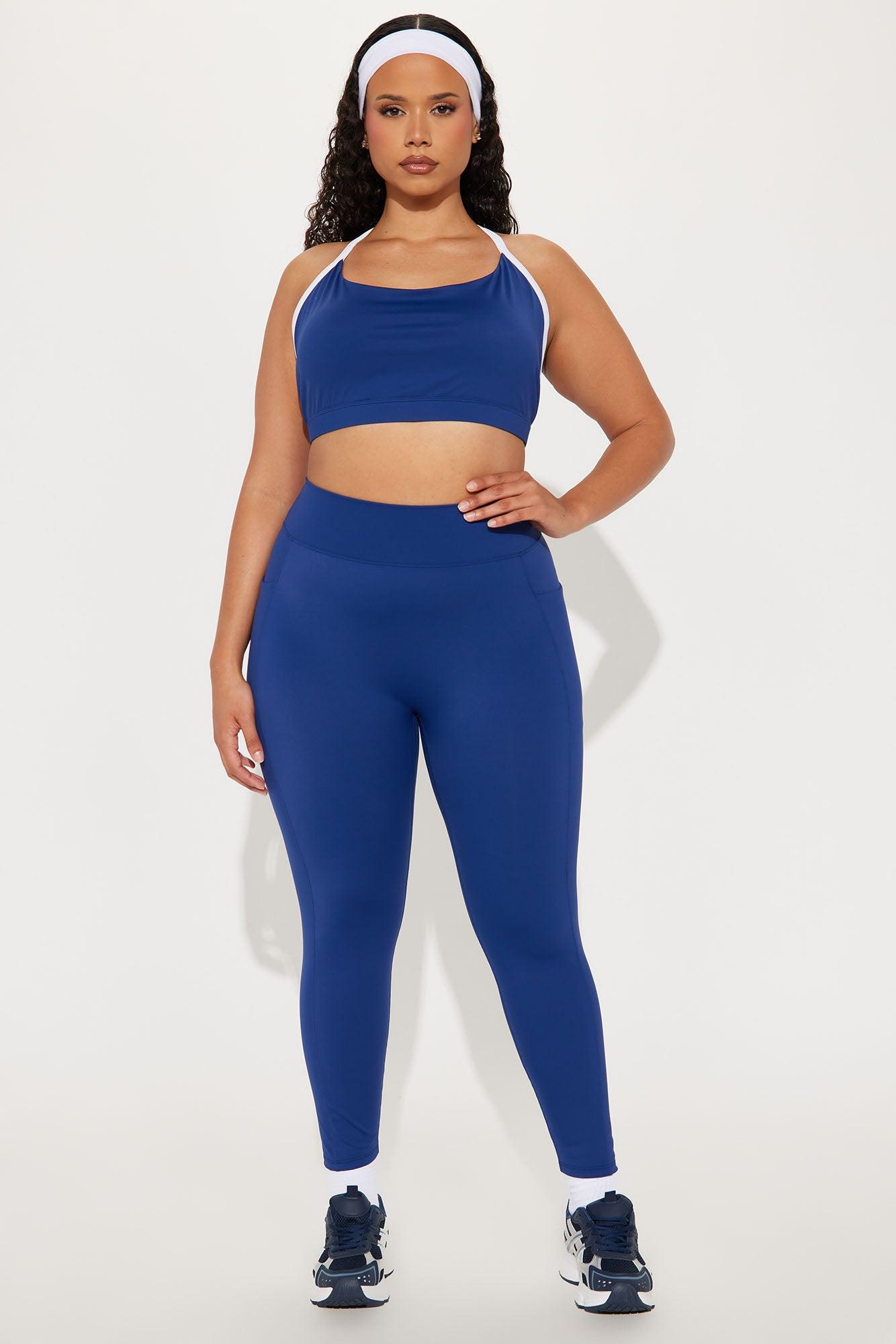 Tennis Club Active Legging - Midnight Blue Product Image