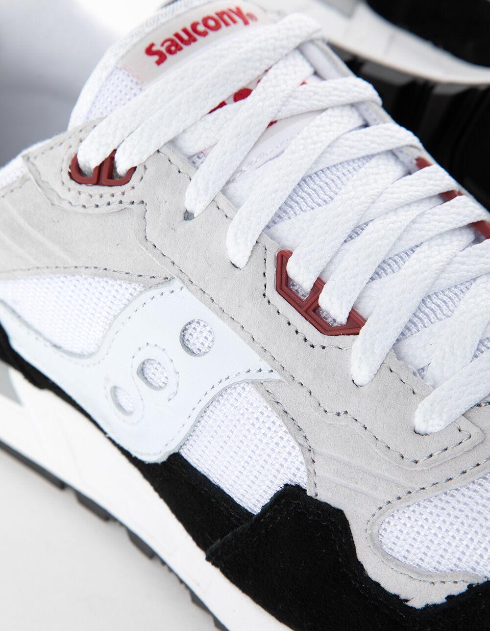 SAUCONY Shadow 5000 Mens Shoes - WHT/GRAY Product Image