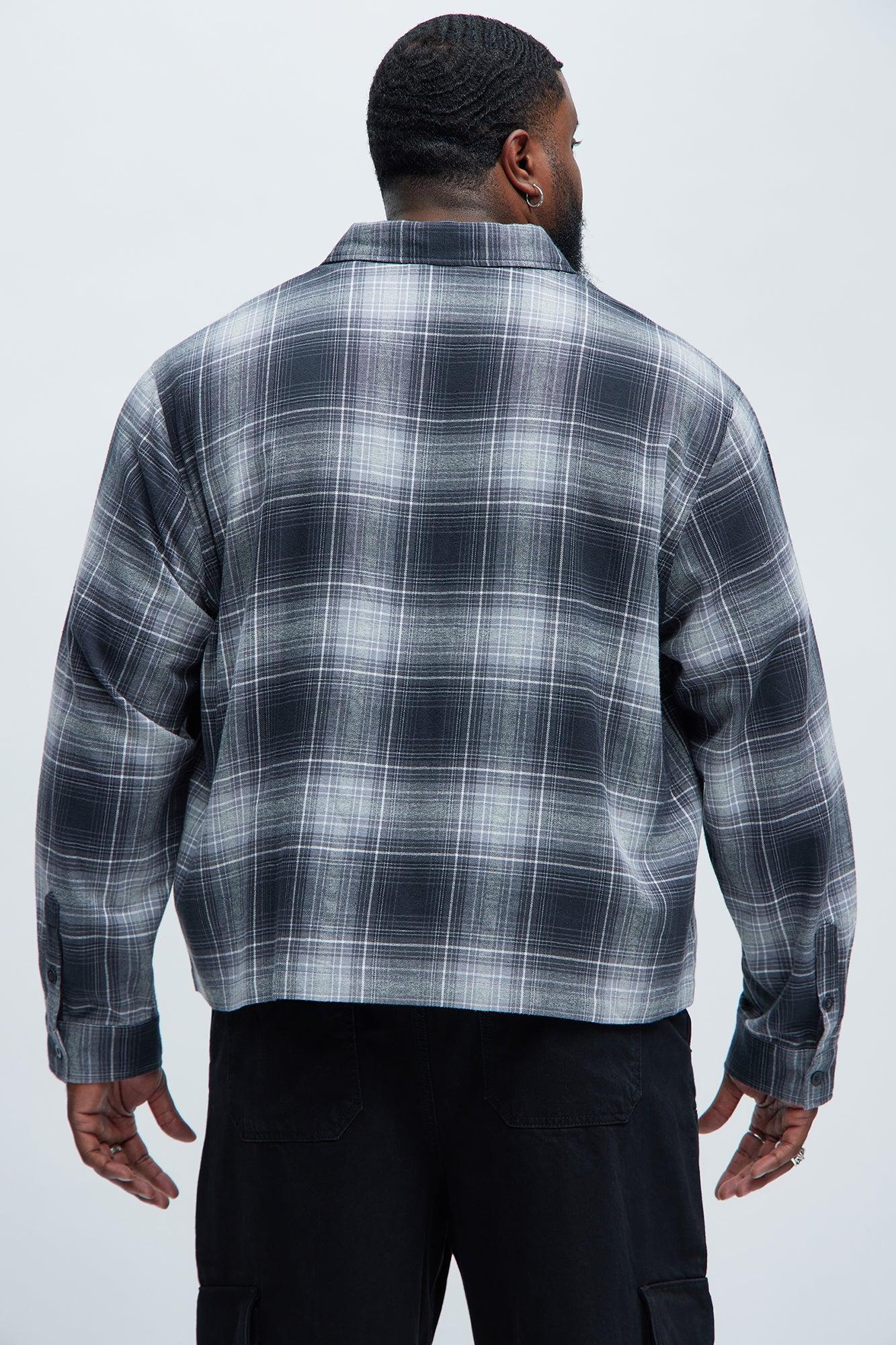 Eatonia Flannel Shirt - Grey/combo Product Image