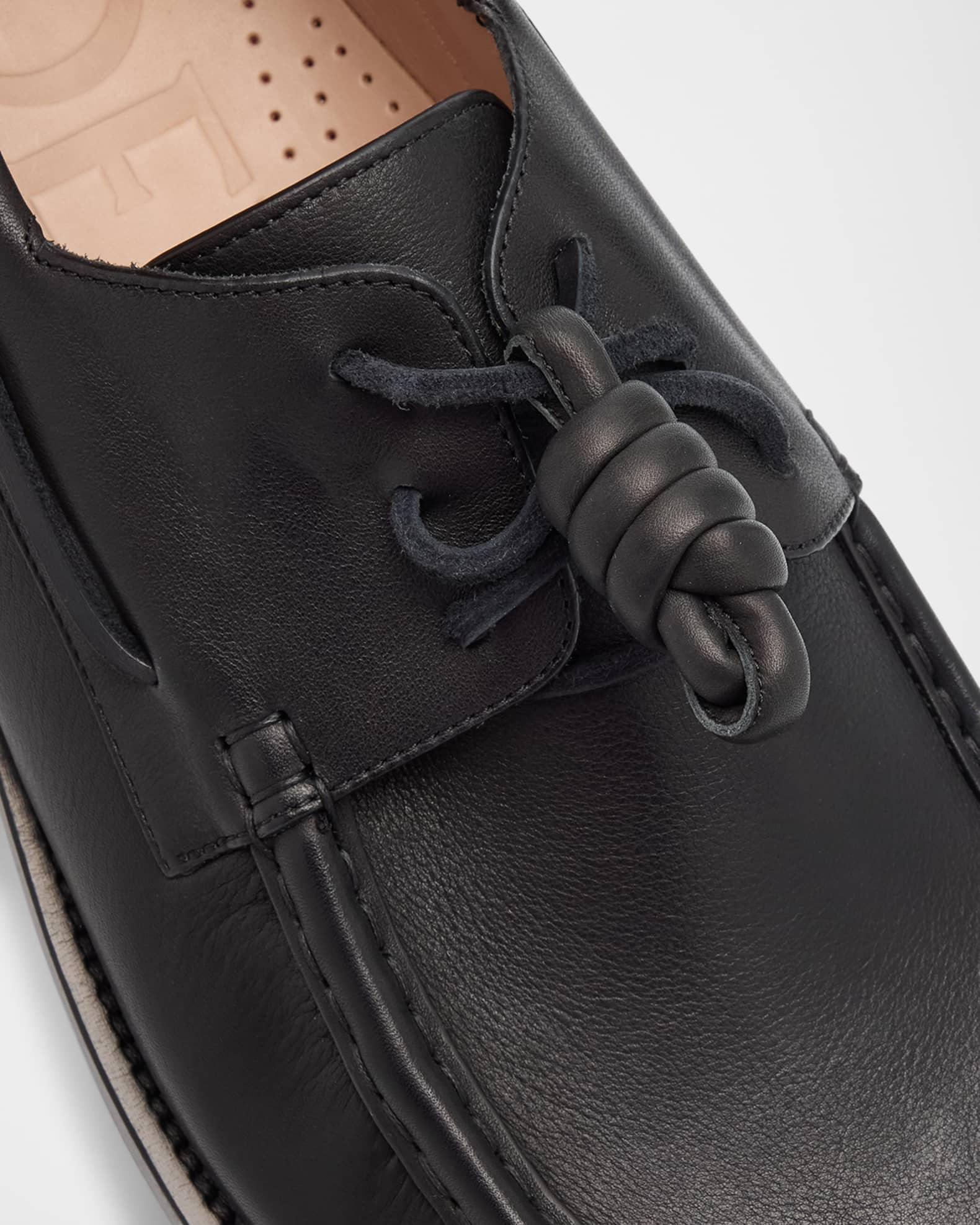 Men's Campo Leather Boat Shoes Product Image