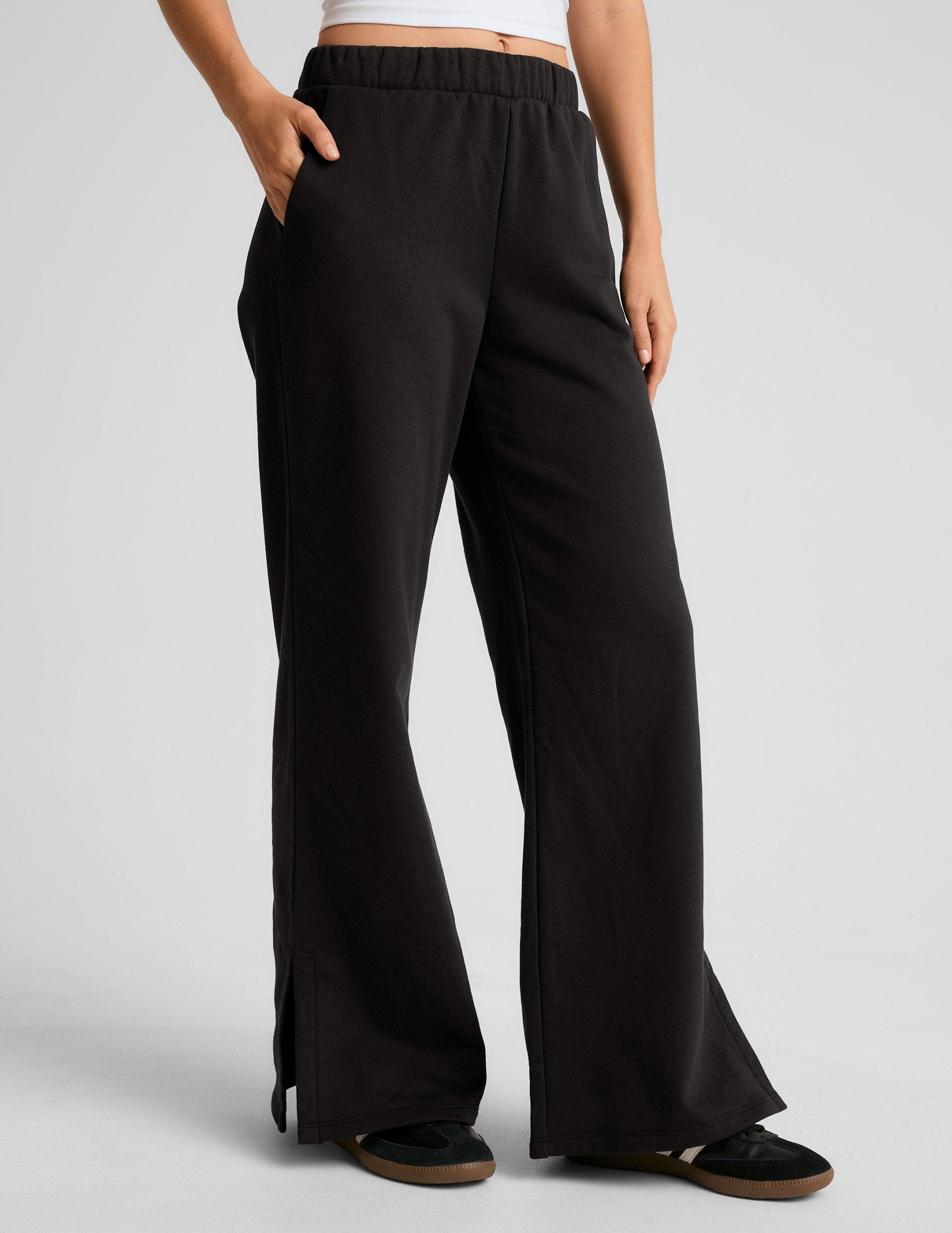 LuxeFleece Wide Leg Pant Product Image