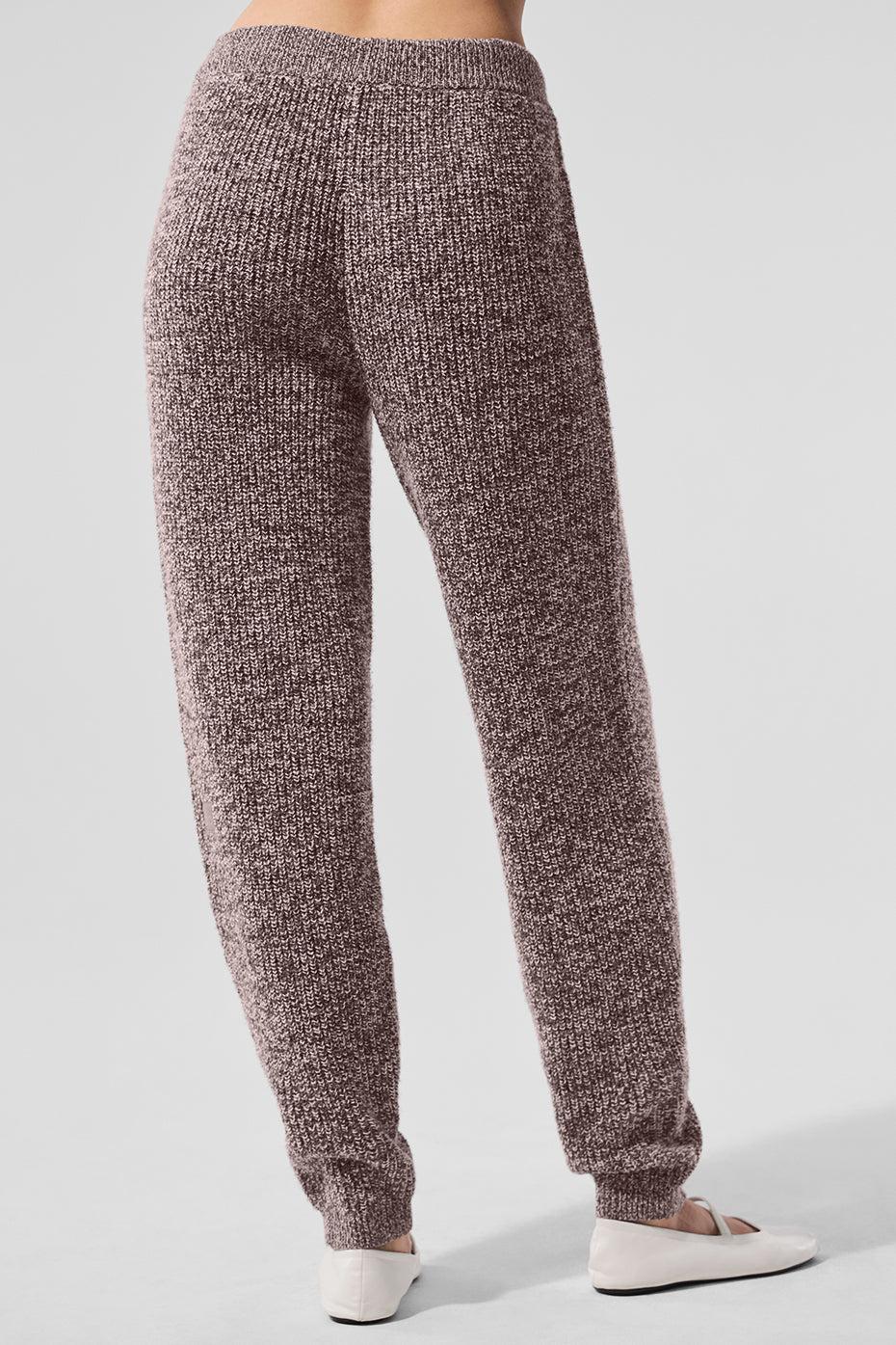 Marl Sweater Pant - Mushroom Marl Product Image