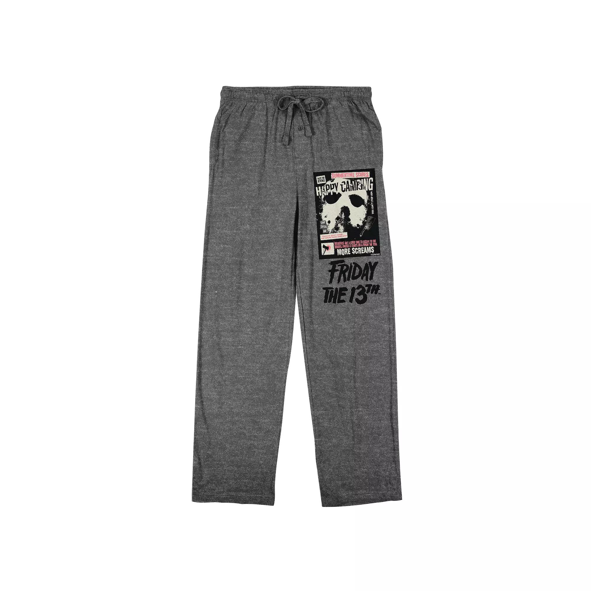Men's Friday The 13th Jason Pajama Pants,  Product Image