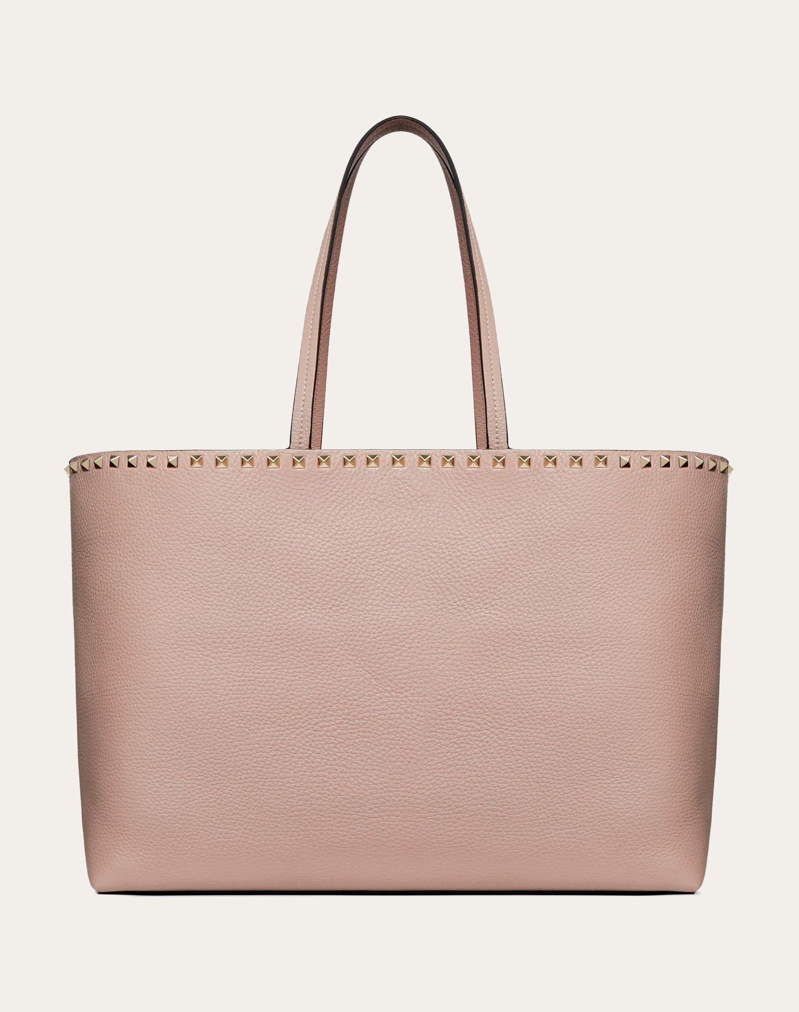 Rockstud Grainy Calfskin Tote Bag Product Image