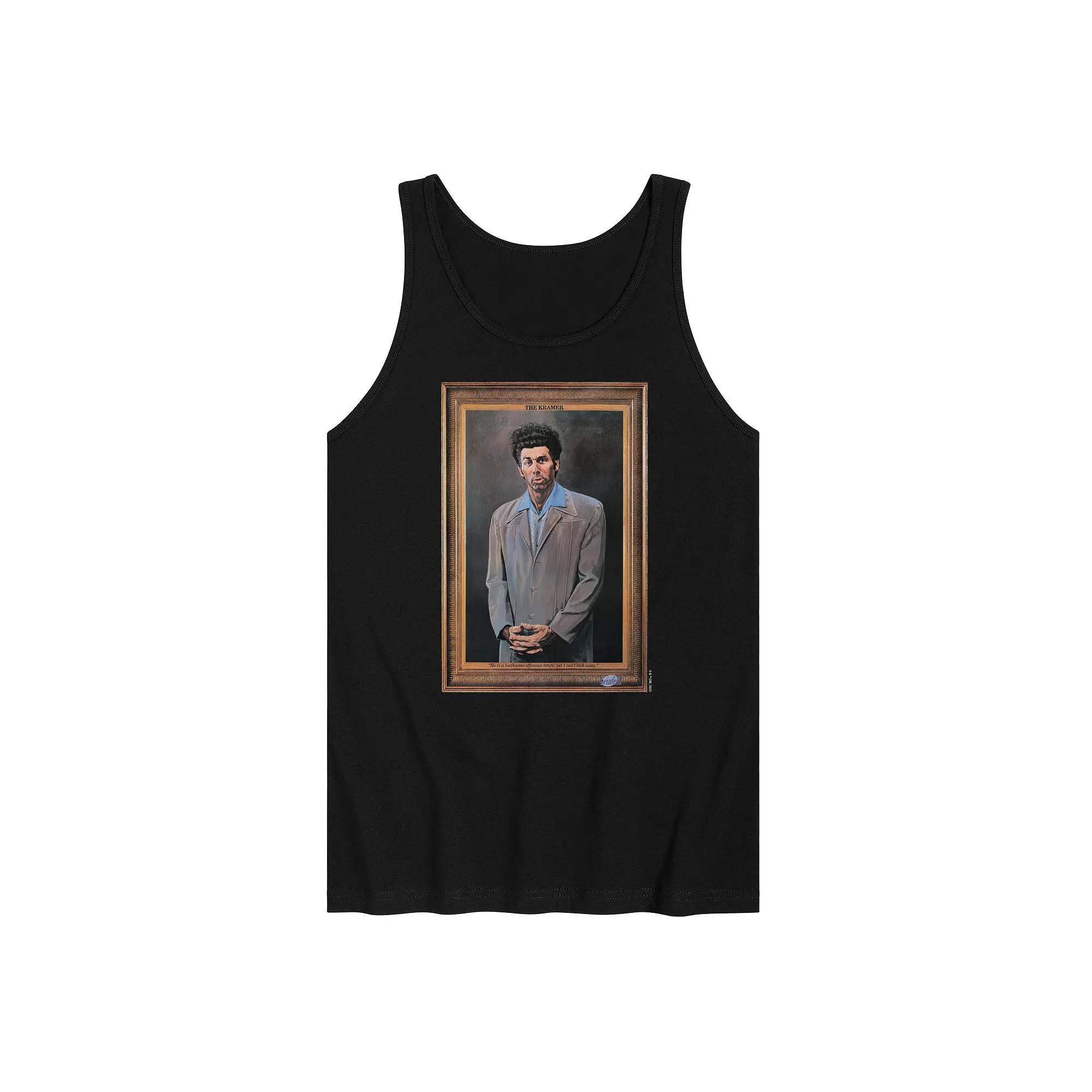Men's Seinfeld Kramer Portrait Tank Top,  Product Image