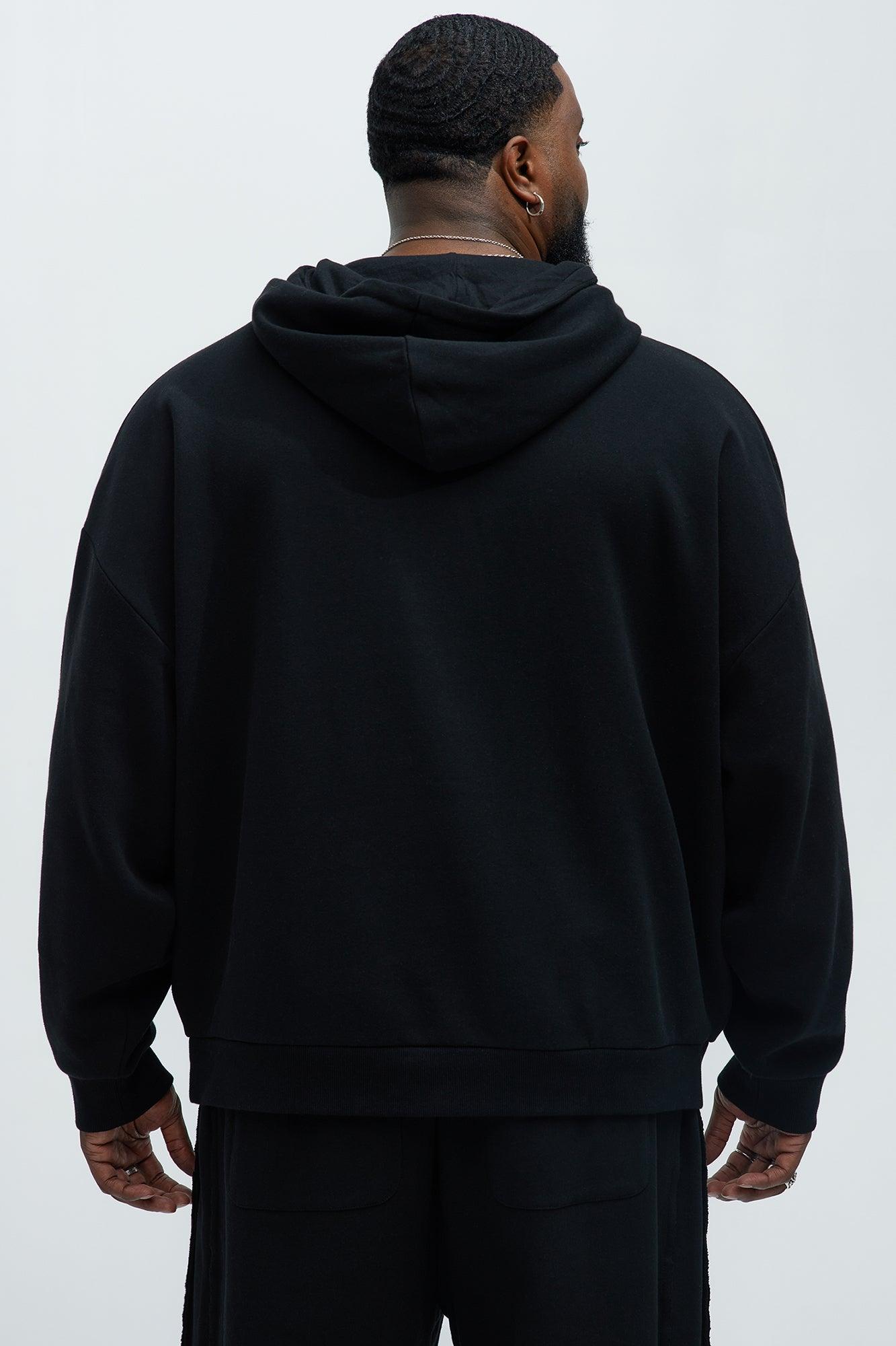 Tyson Flight Oversized Hoodie - Black/combo Product Image