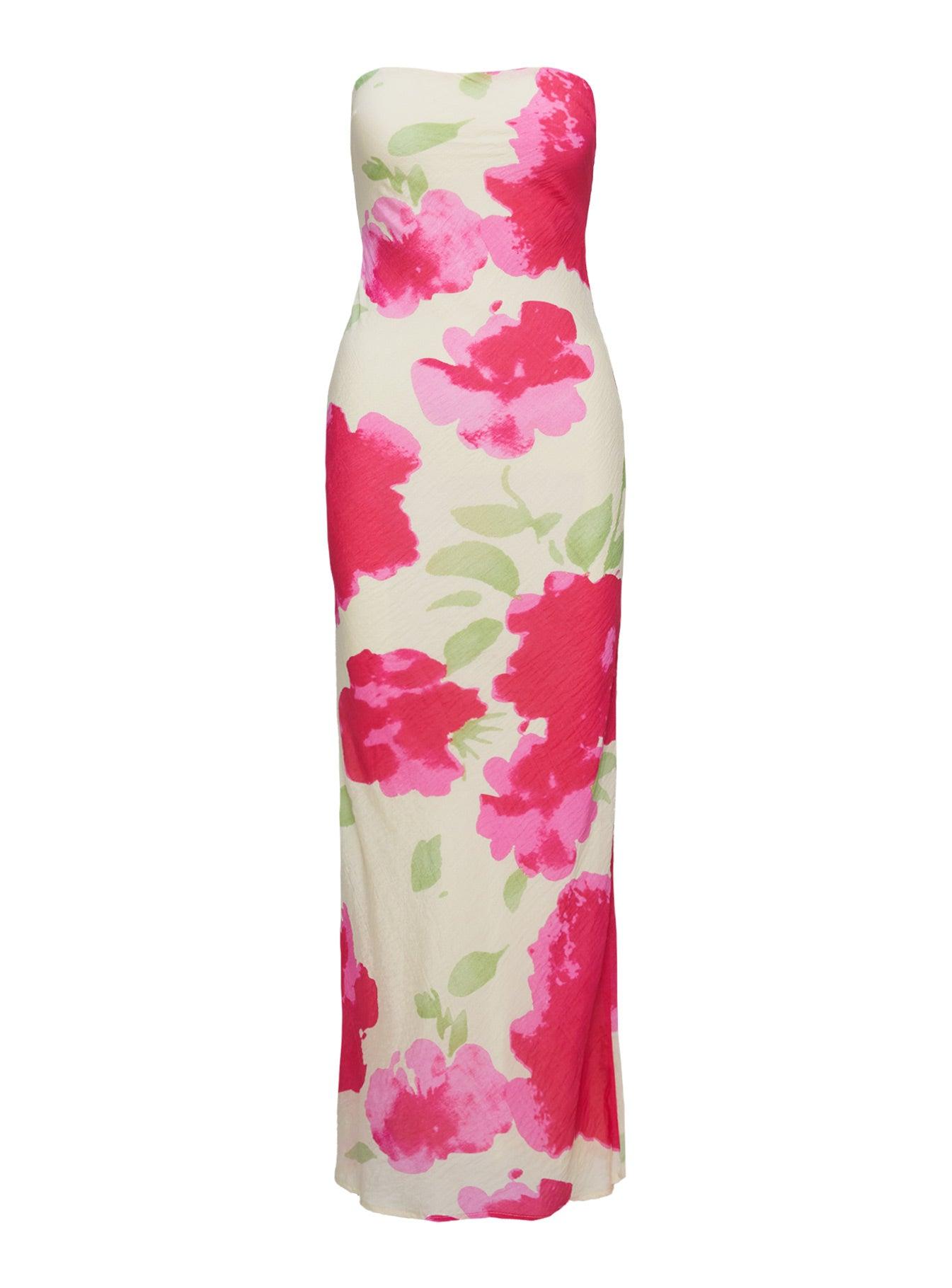 Best Of Me Strapless Maxi Dress Multi Product Image