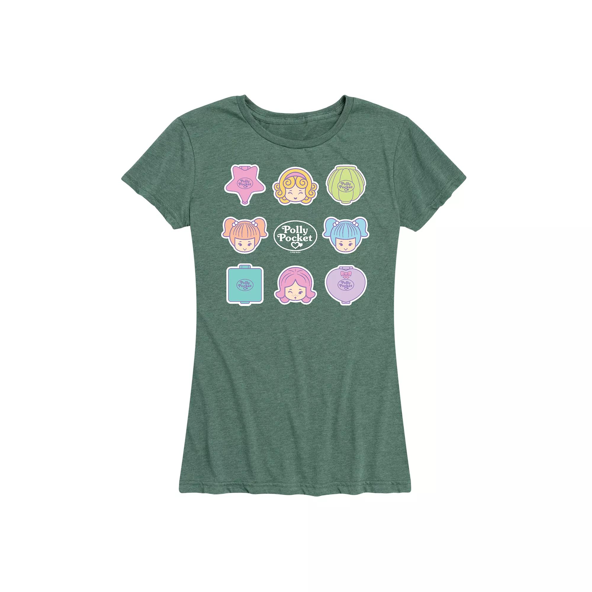 Women's Polly Pocket Grid Graphic Tee,  Product Image