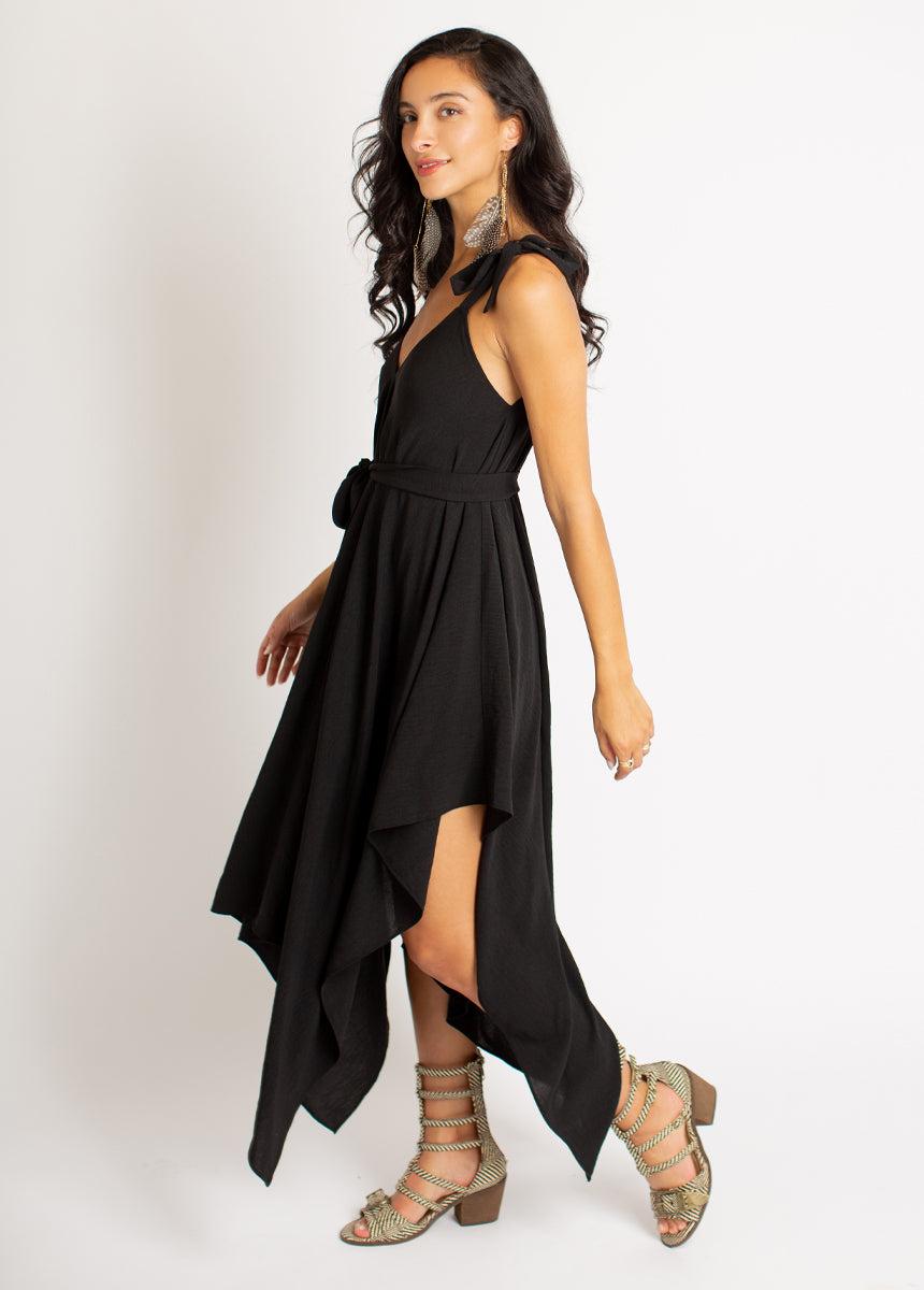 Ellio Dress in Black Female Product Image
