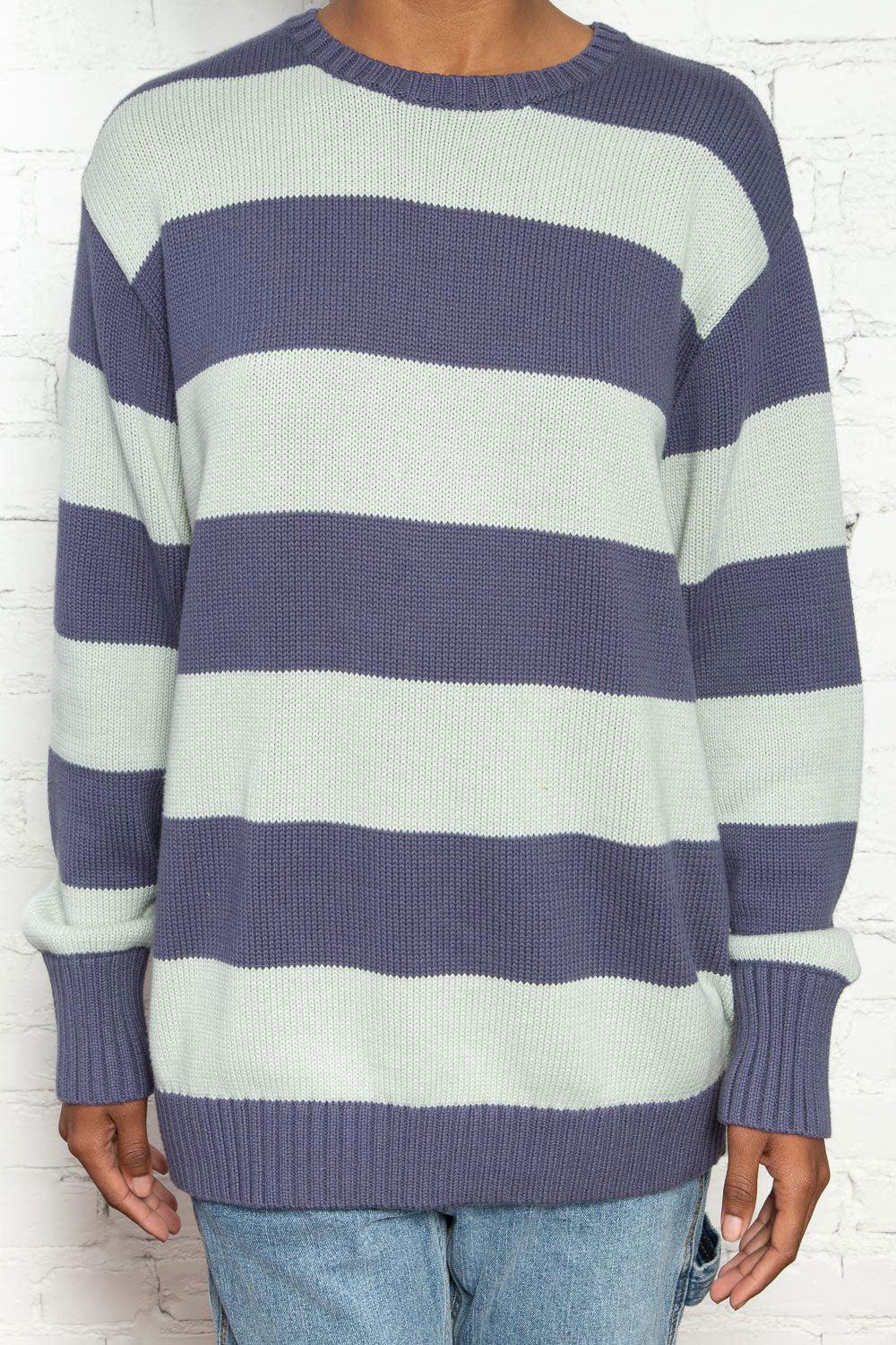 Brianna Cotton Thick Stripe Sweater Product Image