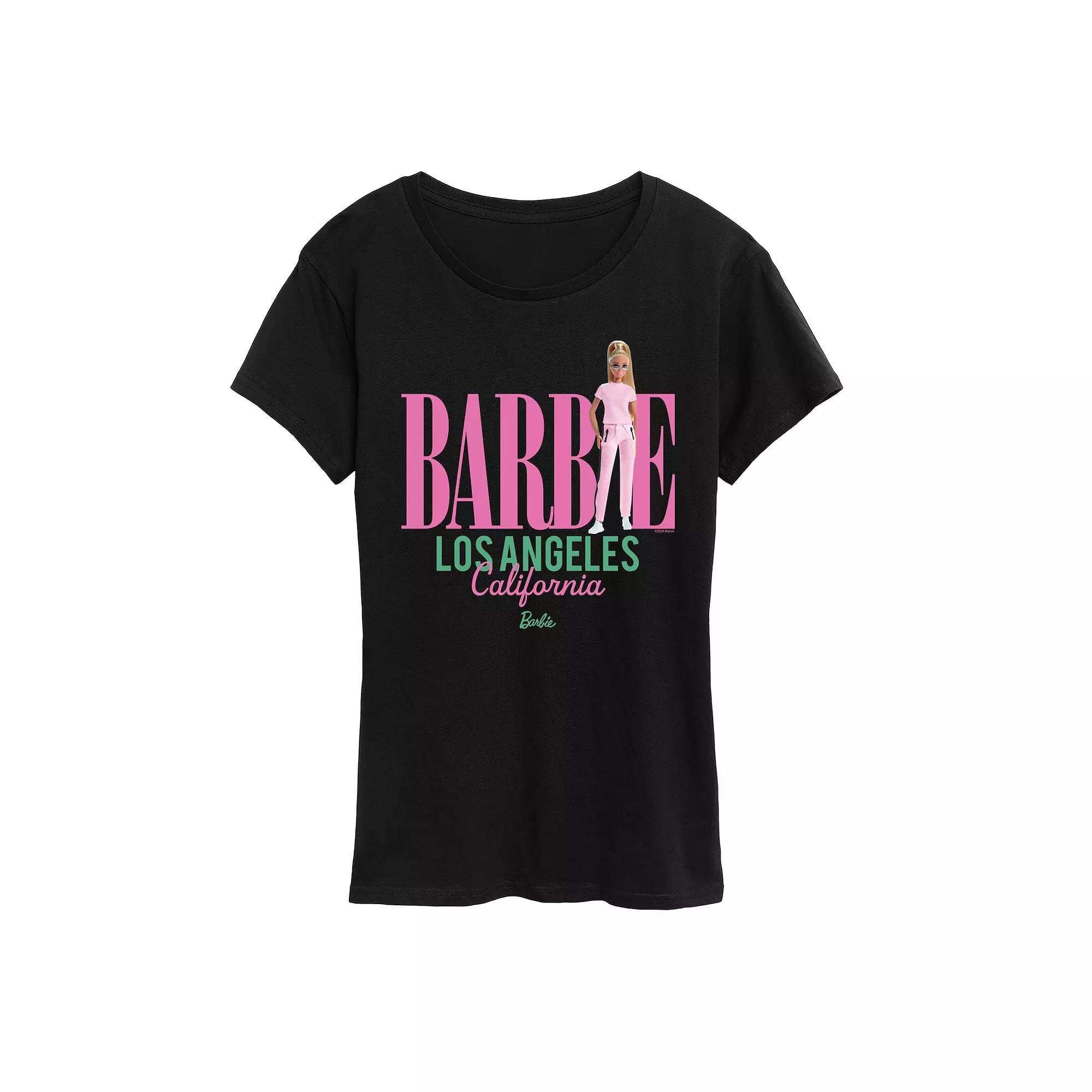 Women's Barbie® Los Angeles Graphic Tee,  Product Image