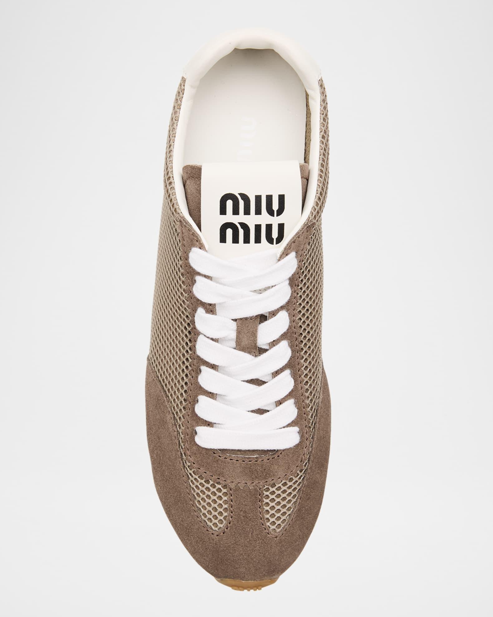 Collapse Low-Top Suede Sneakers Product Image