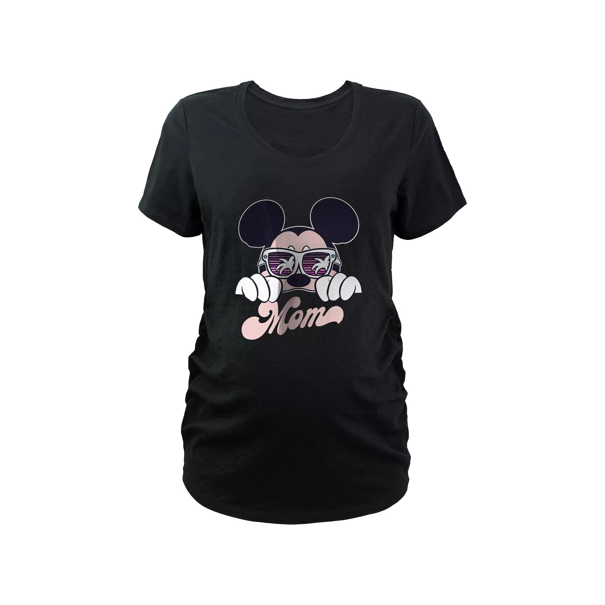 Disney's Mickey Mouse Cool Mom Maternity Graphic Tee, Women's,  Product Image