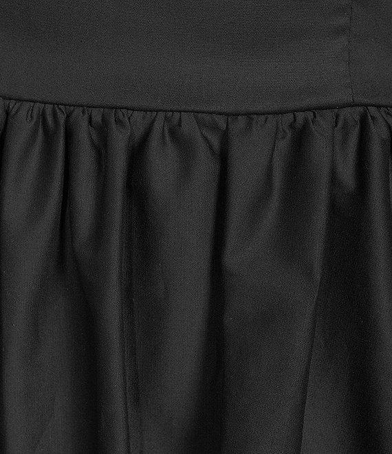 B. Darlin Poplin Tie-Shoulder Bubble-Hem Dress Product Image