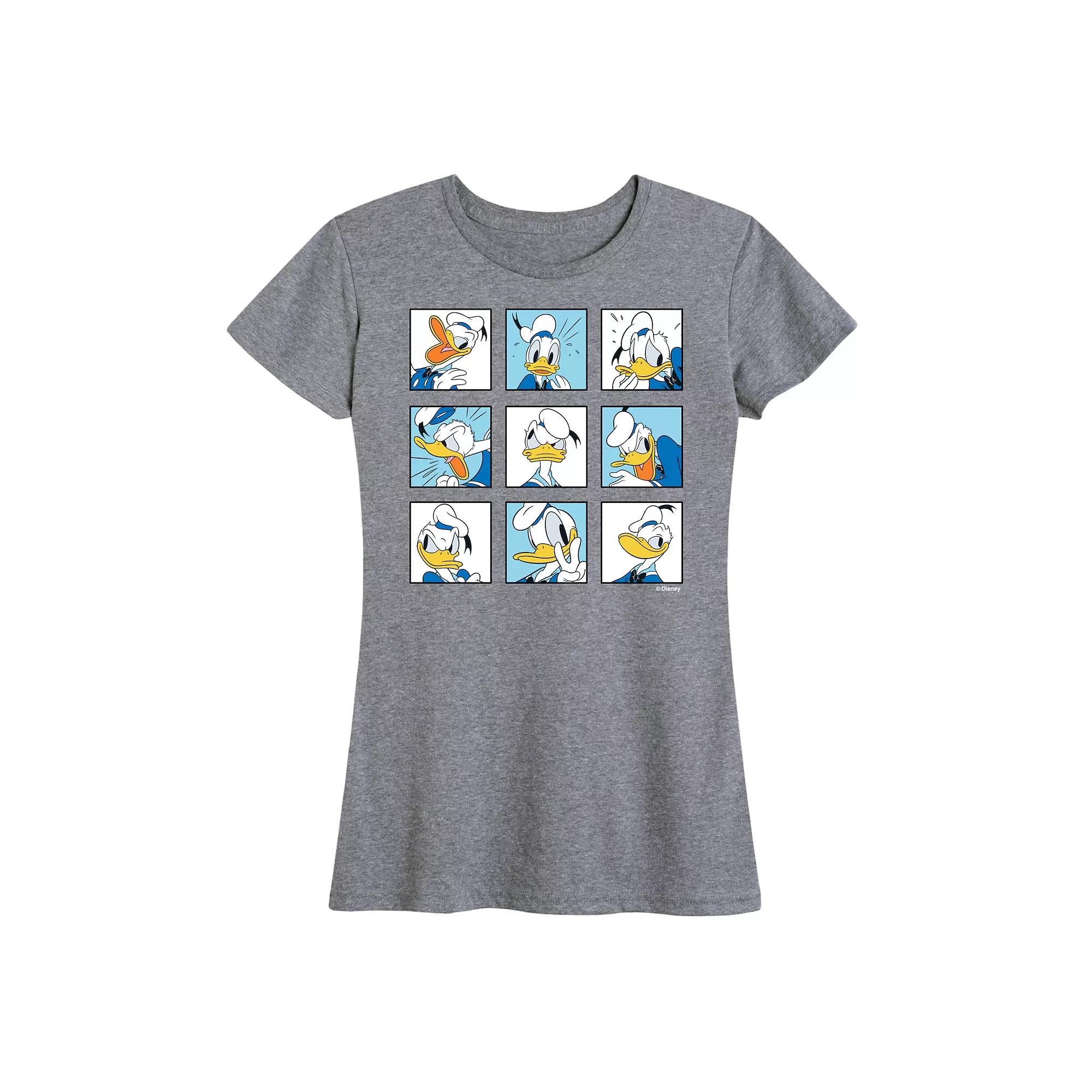 Disney's Donald Duck Women's Grid Graphic Tee,  Product Image