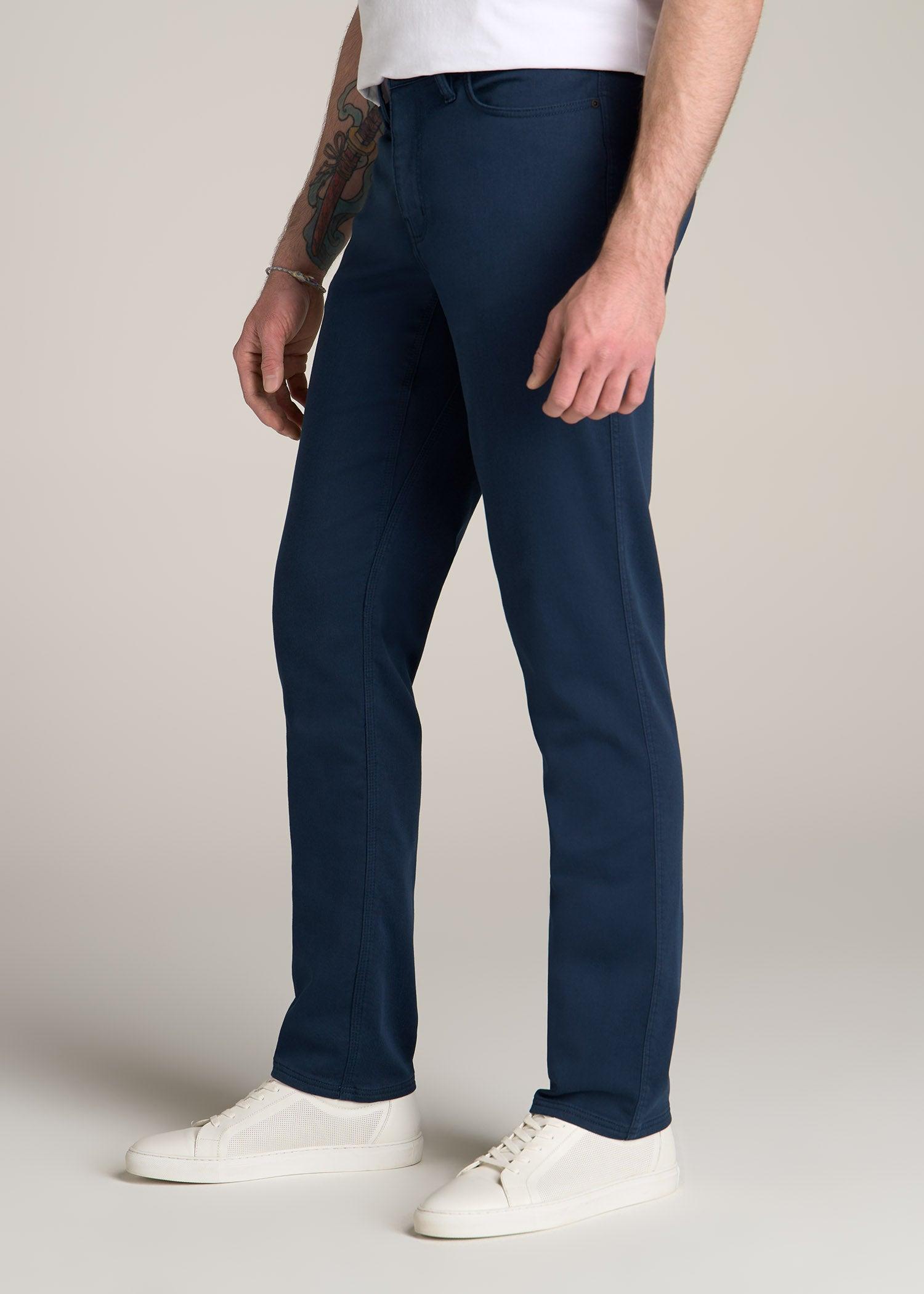Everyday Comfort 5 Pocket Short for Tall Men in True Navy Male Product Image