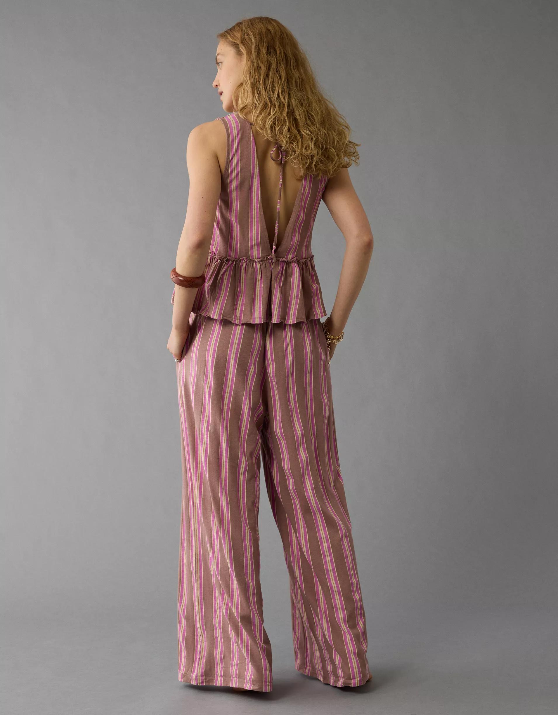 AE Sunchaser Knit High-Waisted Pant Product Image