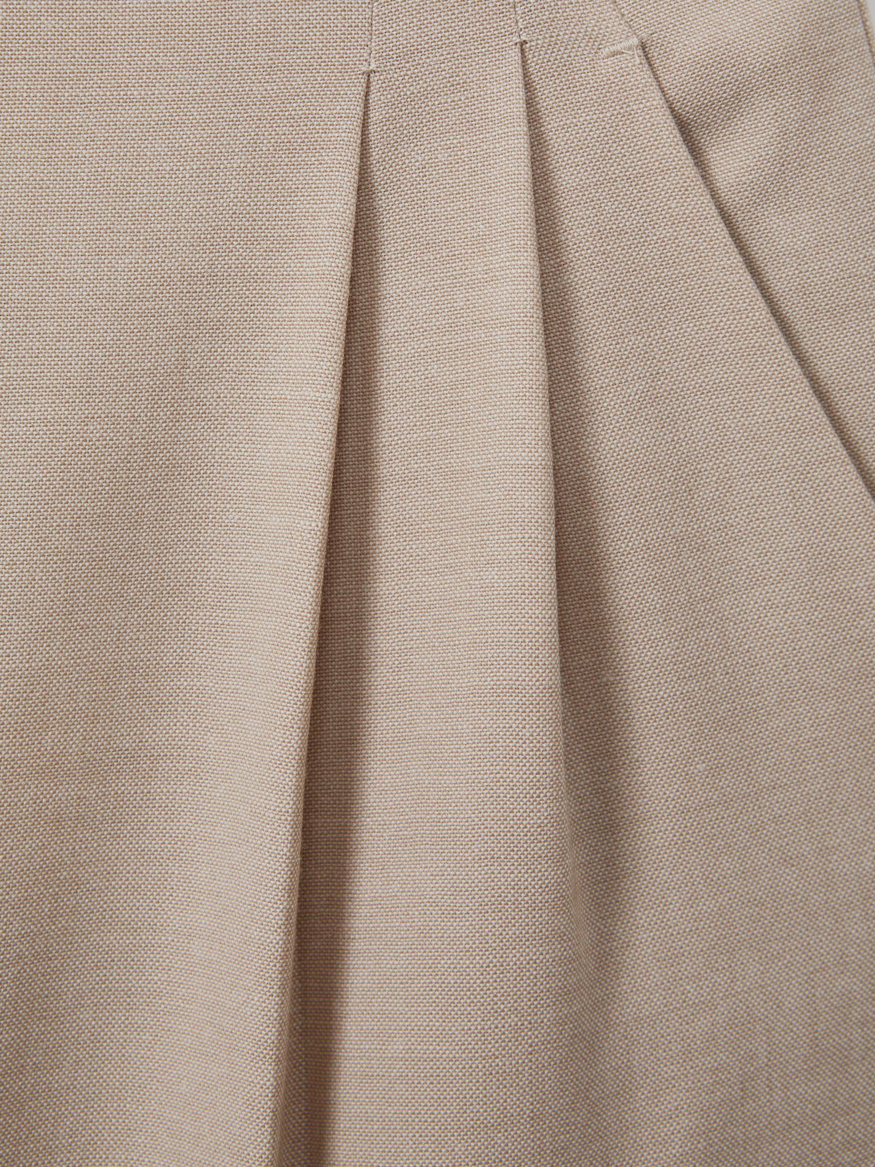 Wool Tailored Strappy Jumpsuit in Neutral Product Image