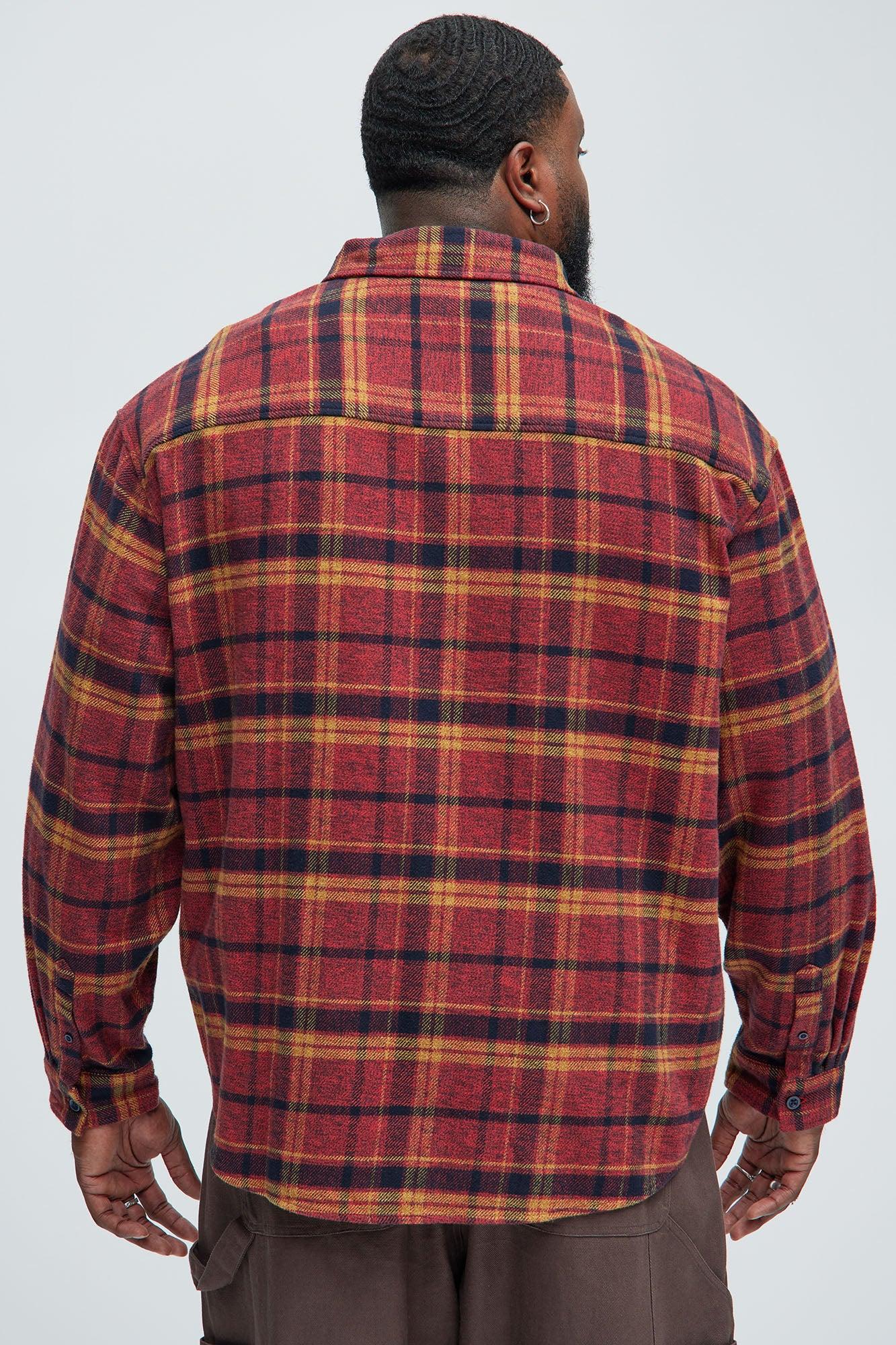 Yuill Plaid Flannel Shirt - Multi Color Male Product Image