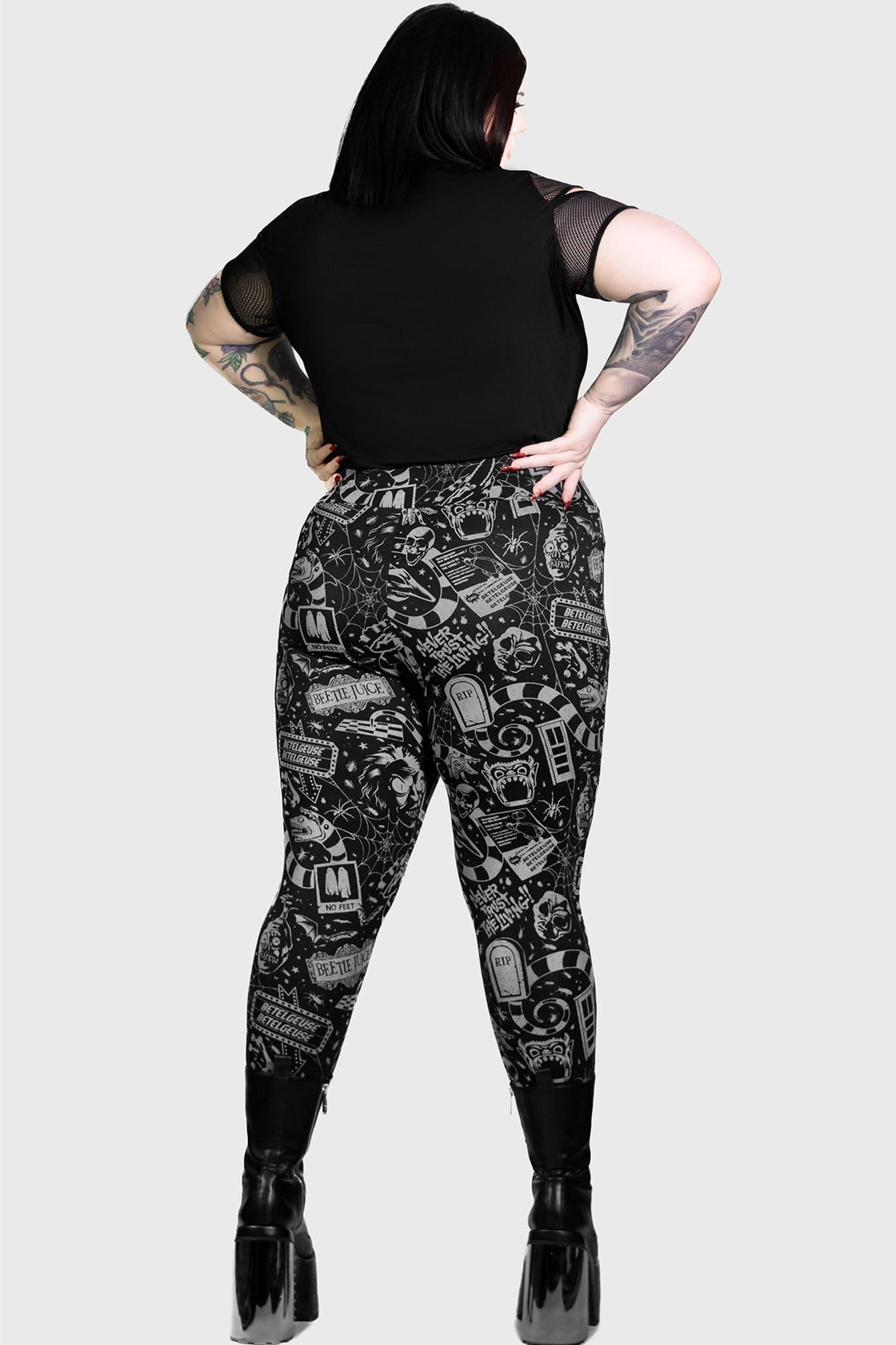 Never Trust The Living Leggings Female Product Image