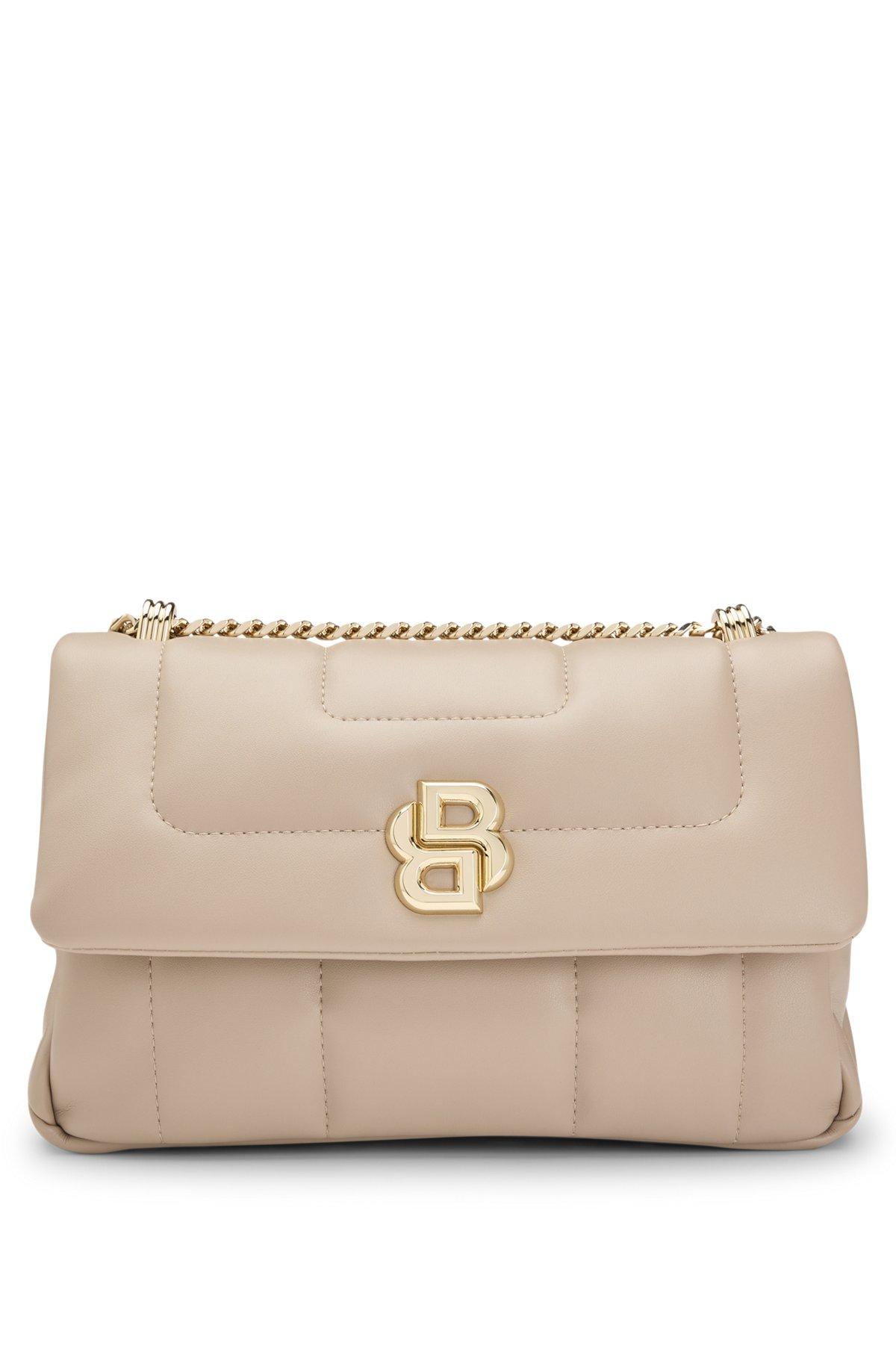 Quilted shoulder bag with Double B monogram hardware Product Image
