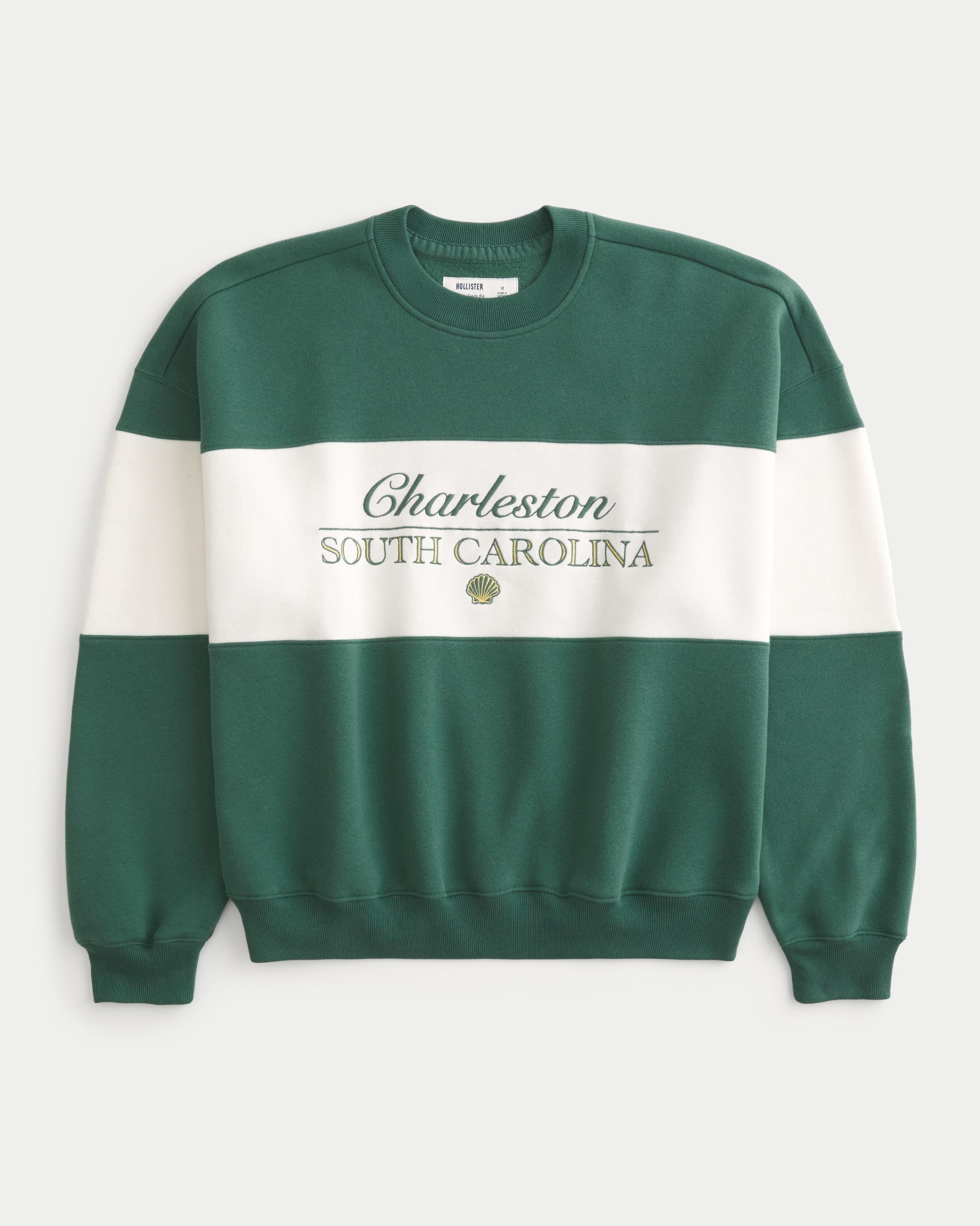 Baggy Cinch Charleston Graphic Crew Sweatshirt Product Image
