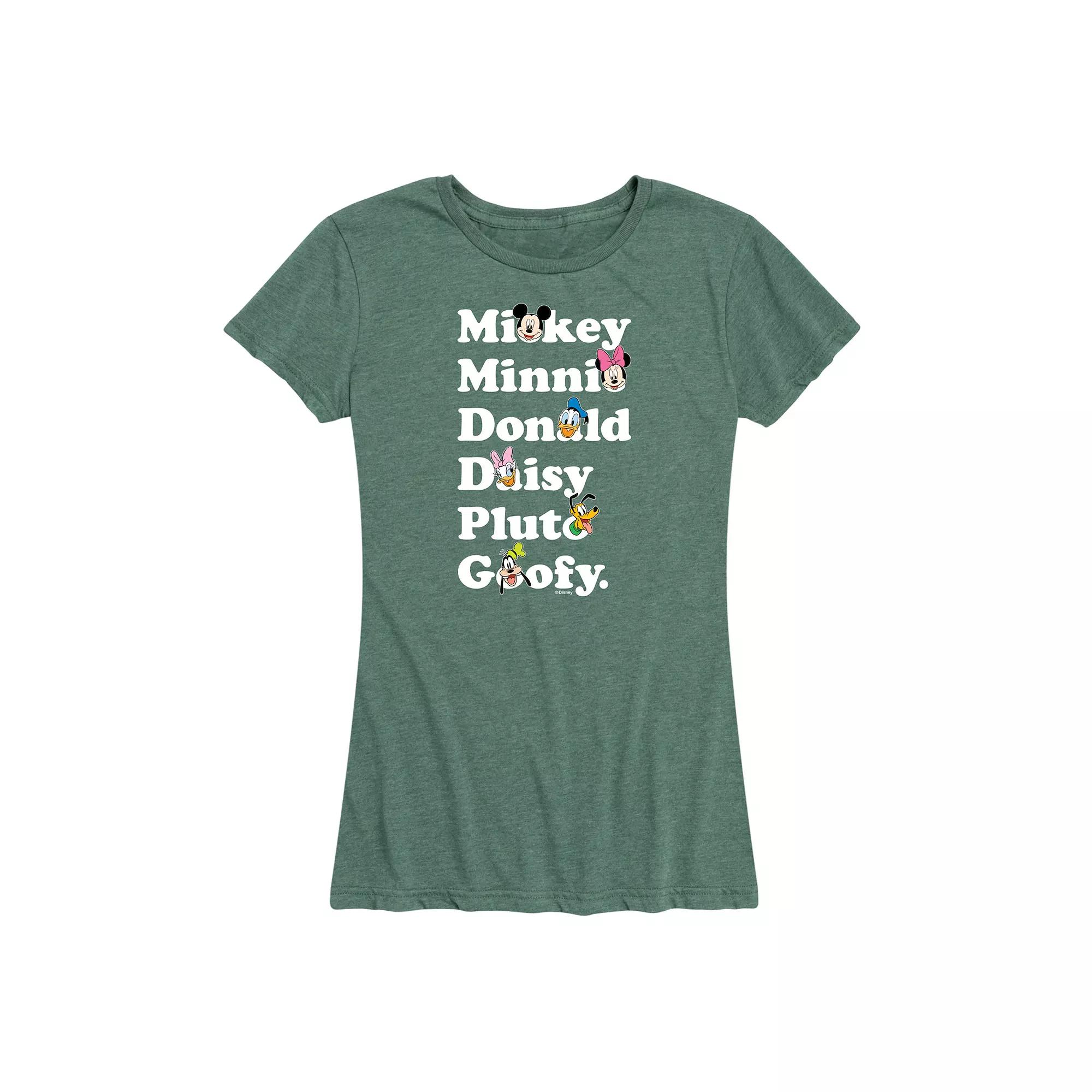 Disney's Mickey Mouse & Friends Women's Graphic Tee,  Product Image