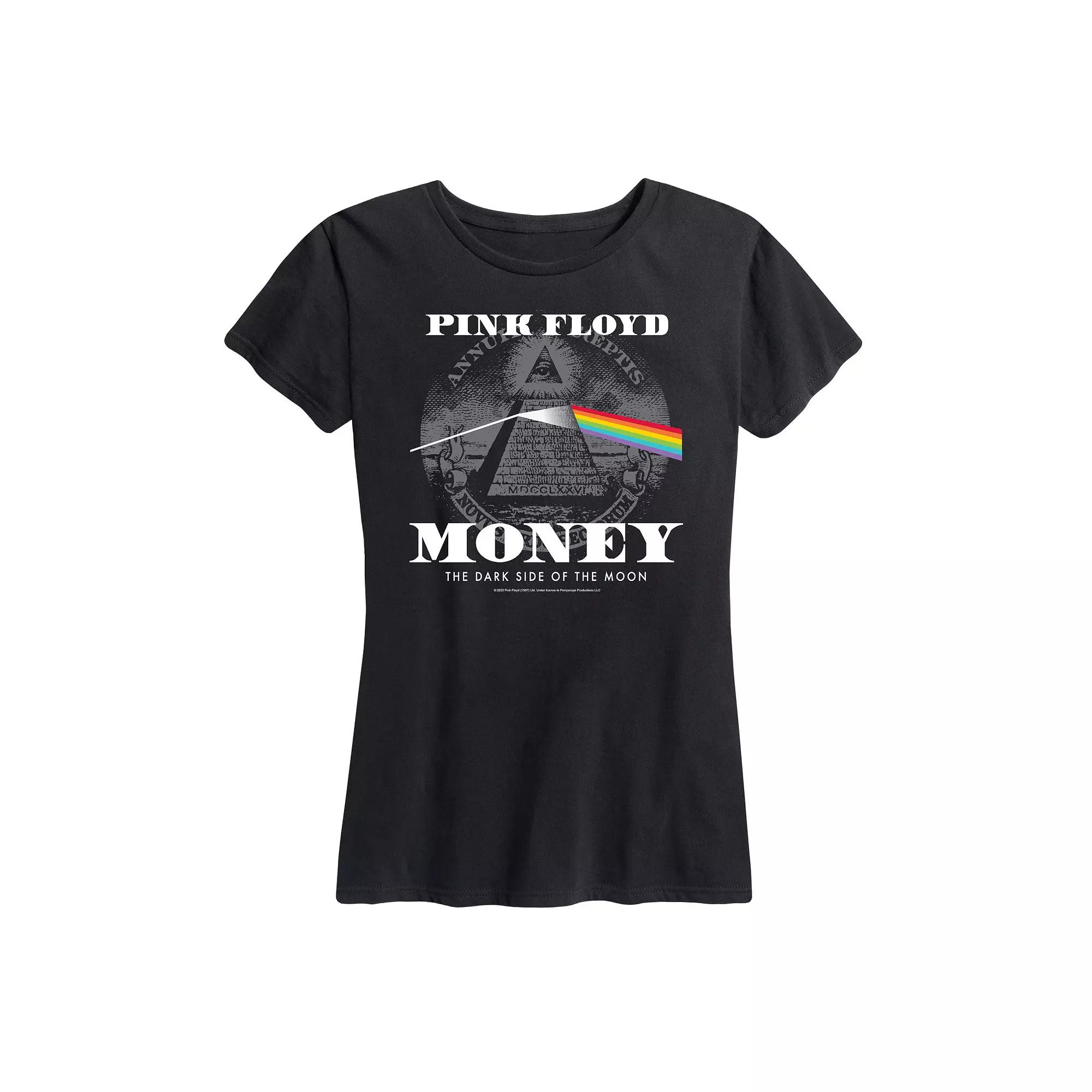 Women's Pink Floyd Money Prism Graphic Tee, Girl's,  Product Image