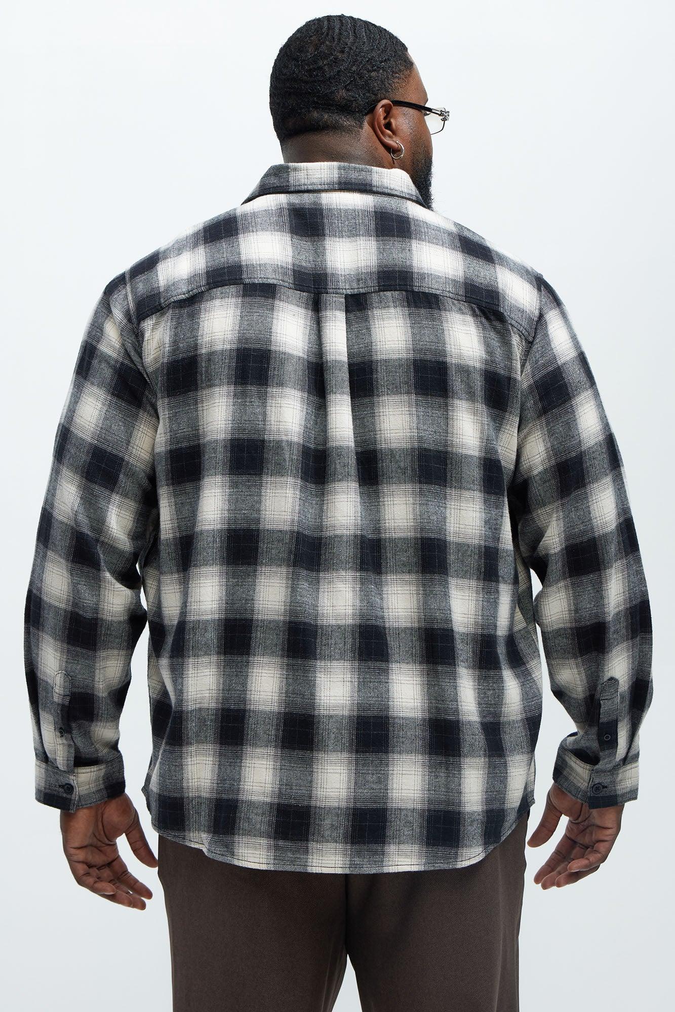 Oakwood Flannel Shirt - Black/combo Product Image
