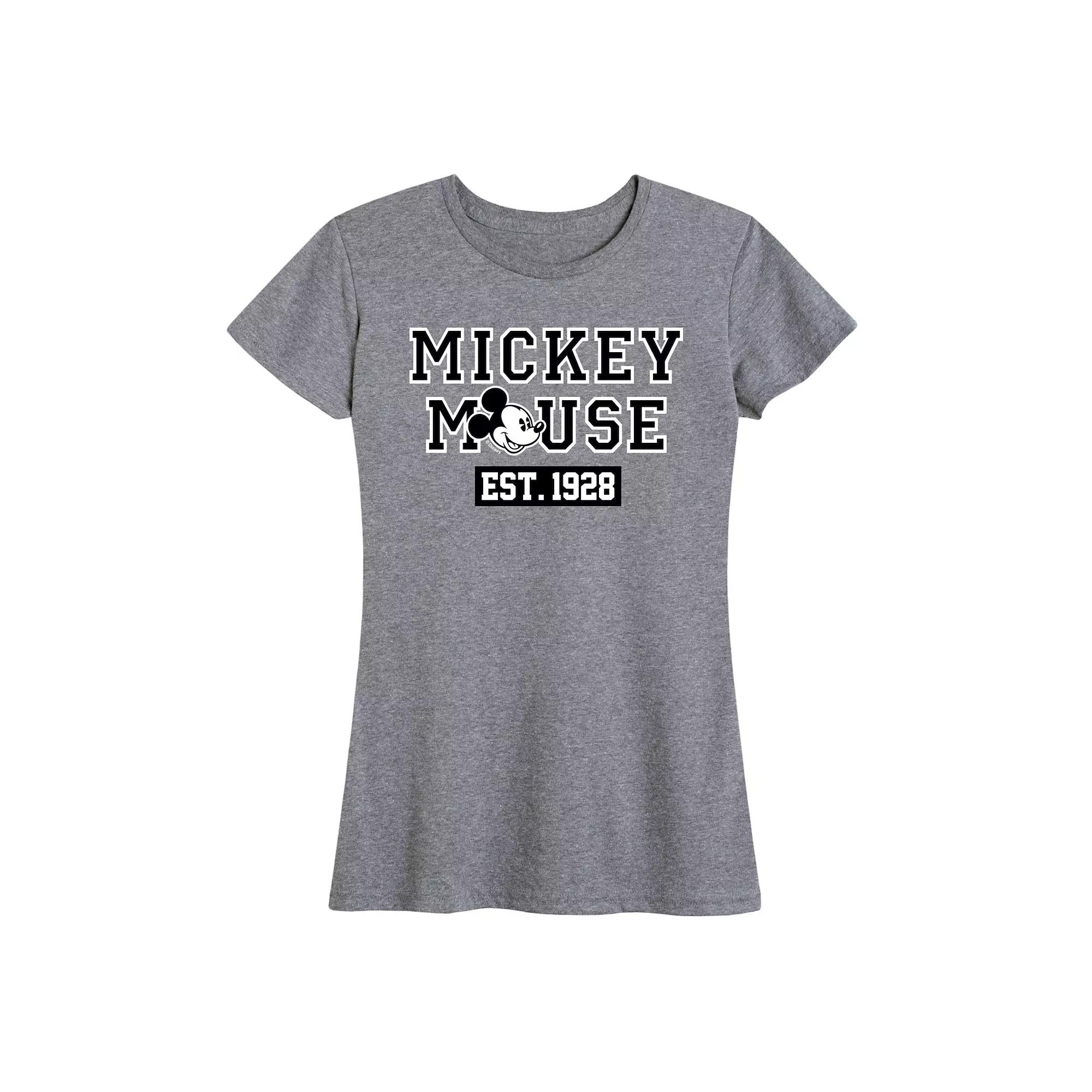 Disney's Mickey Mouse Women's Est. 1928 Graphic Tee,  Product Image