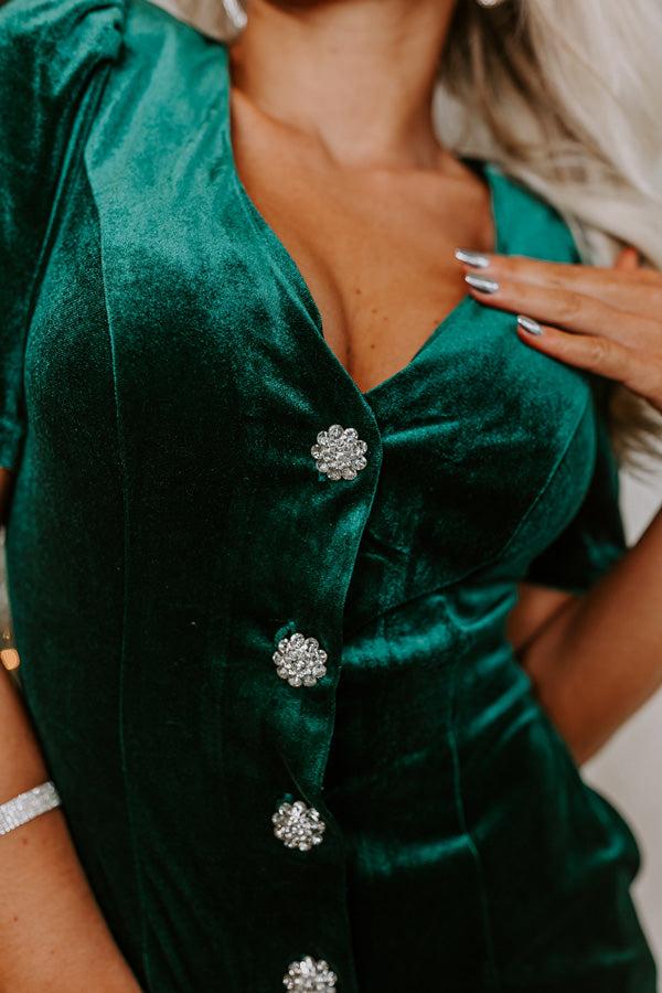 Boarding First Class Velvet Mini Dress Product Image