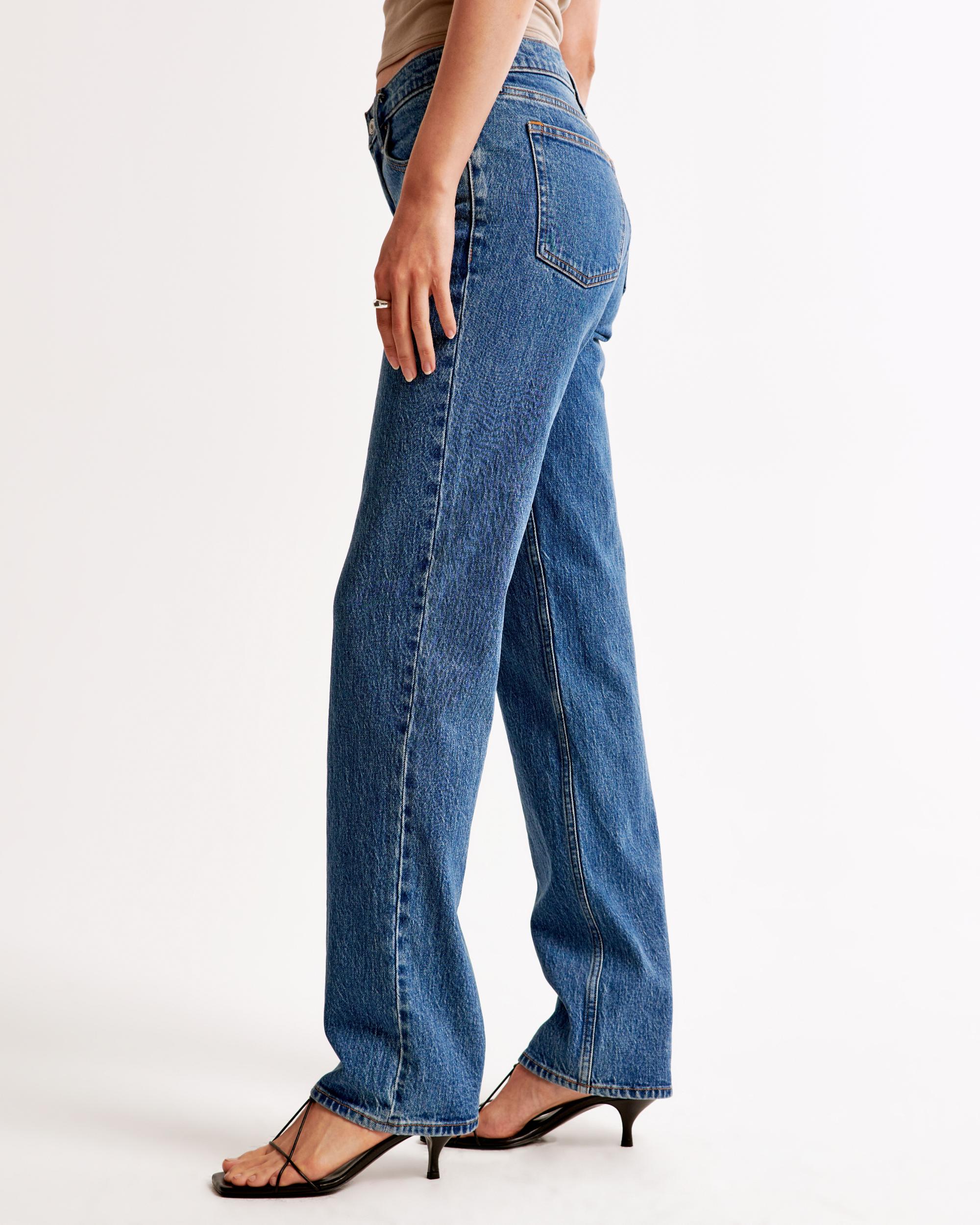 Mid Rise 90s Straight Jean Product Image