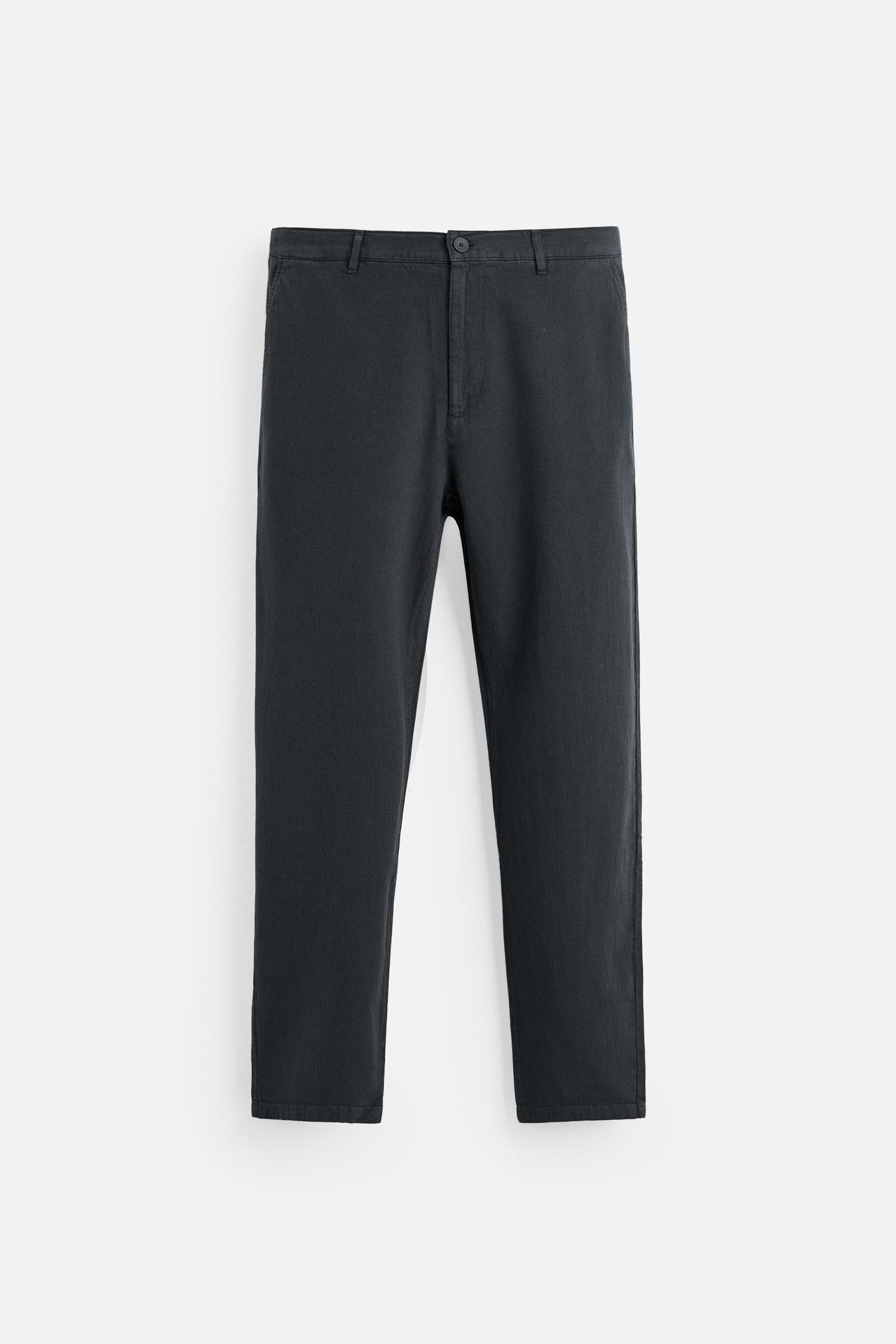 COTTON - LINEN PANTS Product Image