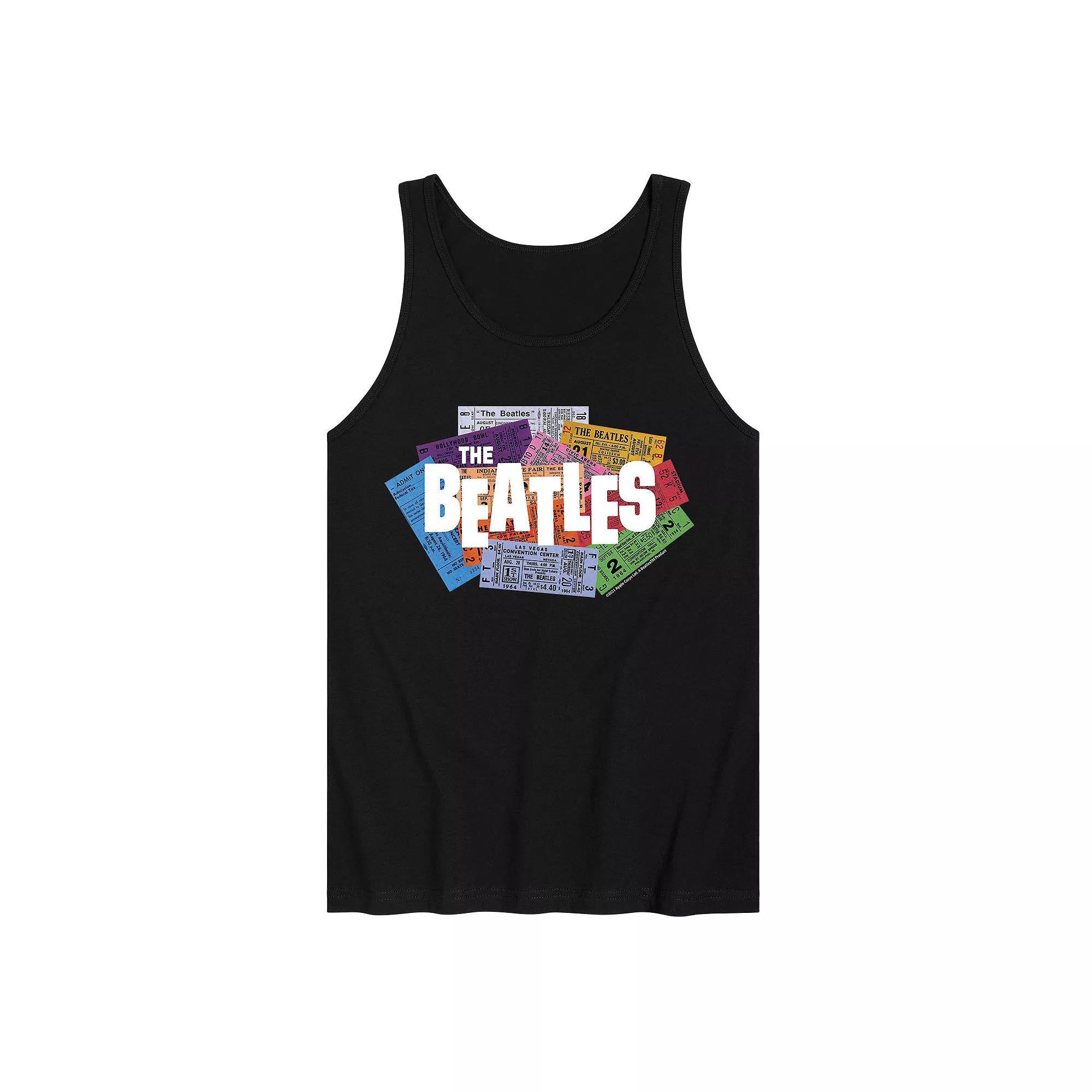 Men's The Beatles Tickets Tanks,  Product Image