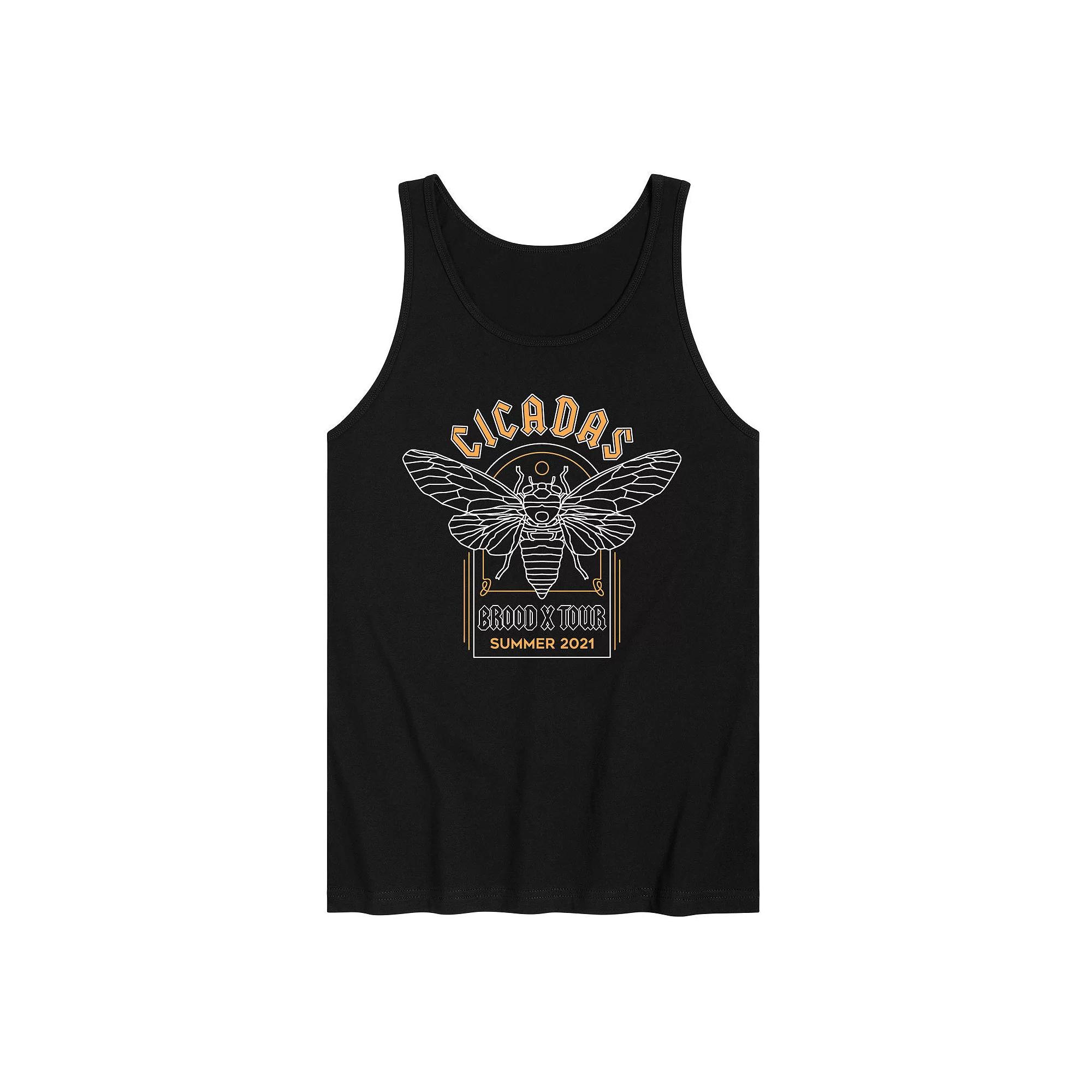Men's Cicada Brood Xrood X Tour Tank Top,  Product Image