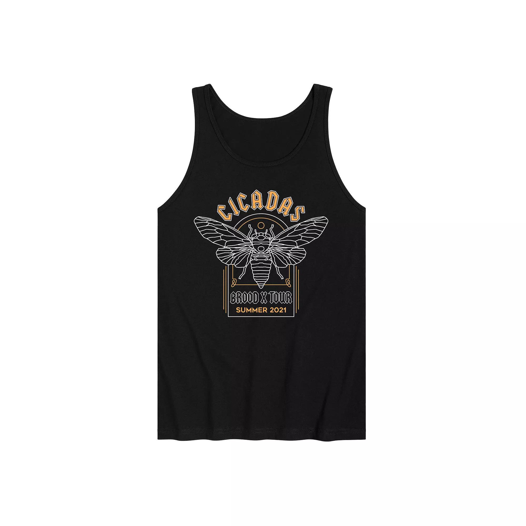 Men's Cicada Brood Xrood X Tour Tank Top,  Product Image
